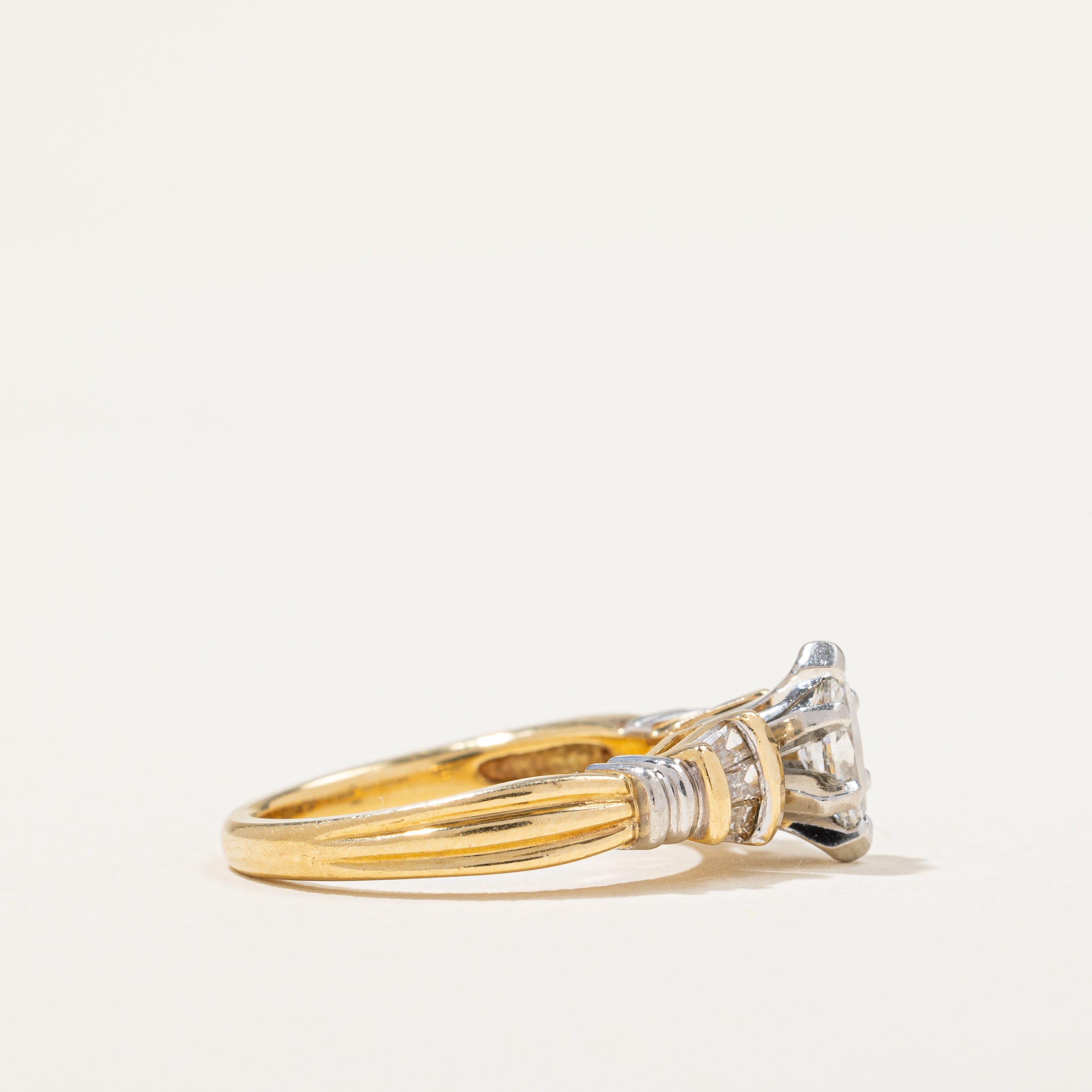Marquise Cut Diamond Engagement Ring | 0.49ctw | SZ 3.75 |