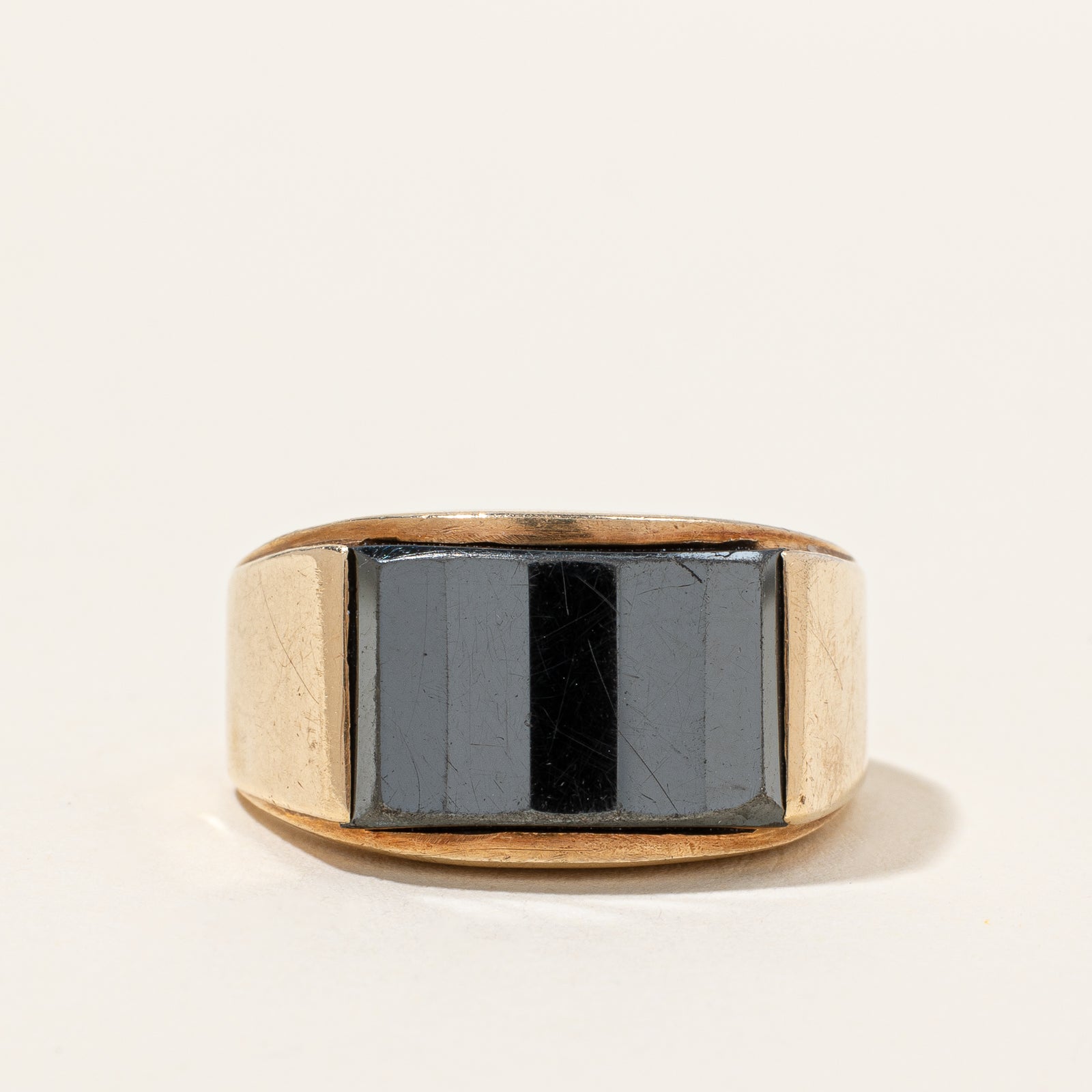 Hematite Cocktail Ring | 6.50ct | SZ 10 |