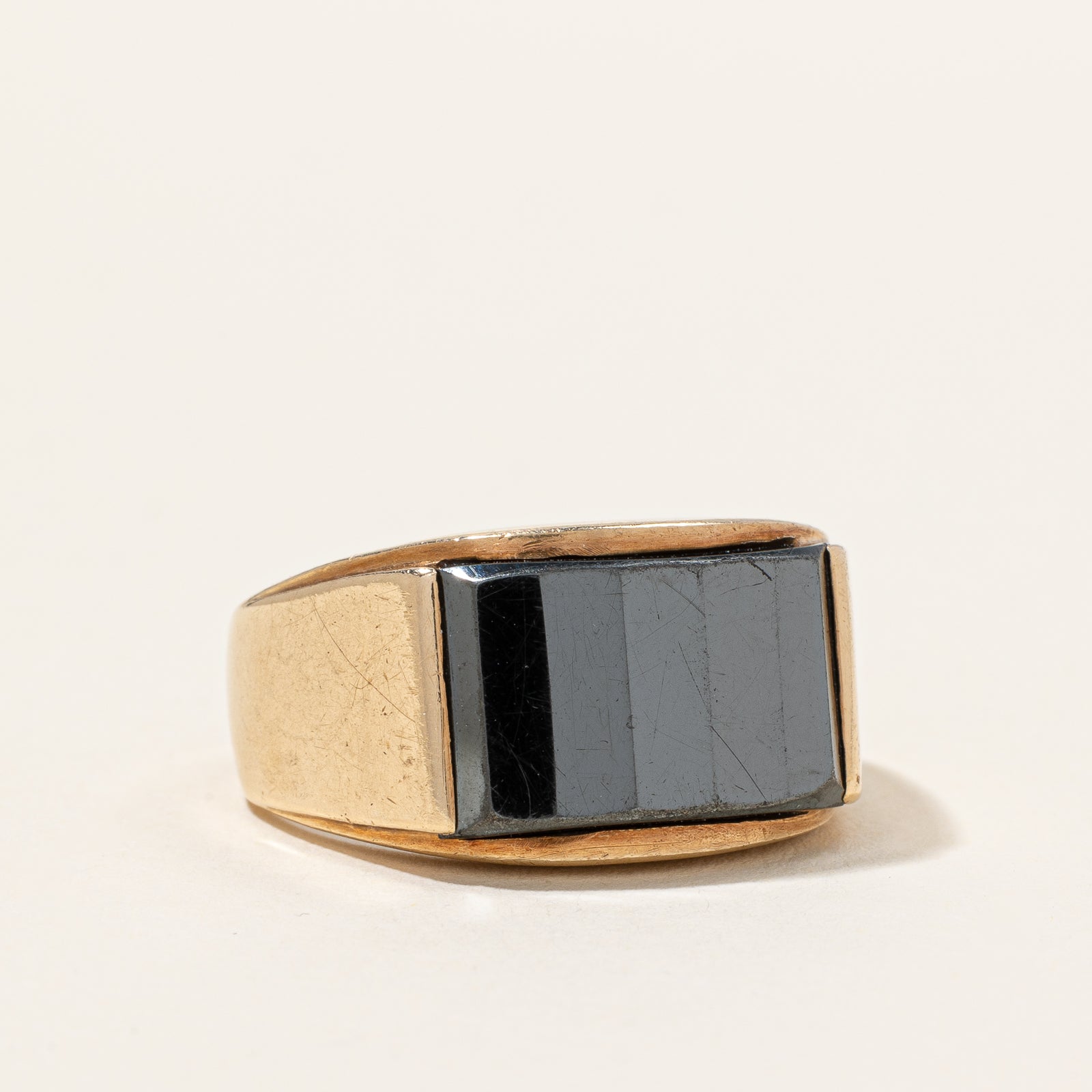 Hematite Cocktail Ring | 6.50ct | SZ 10 |