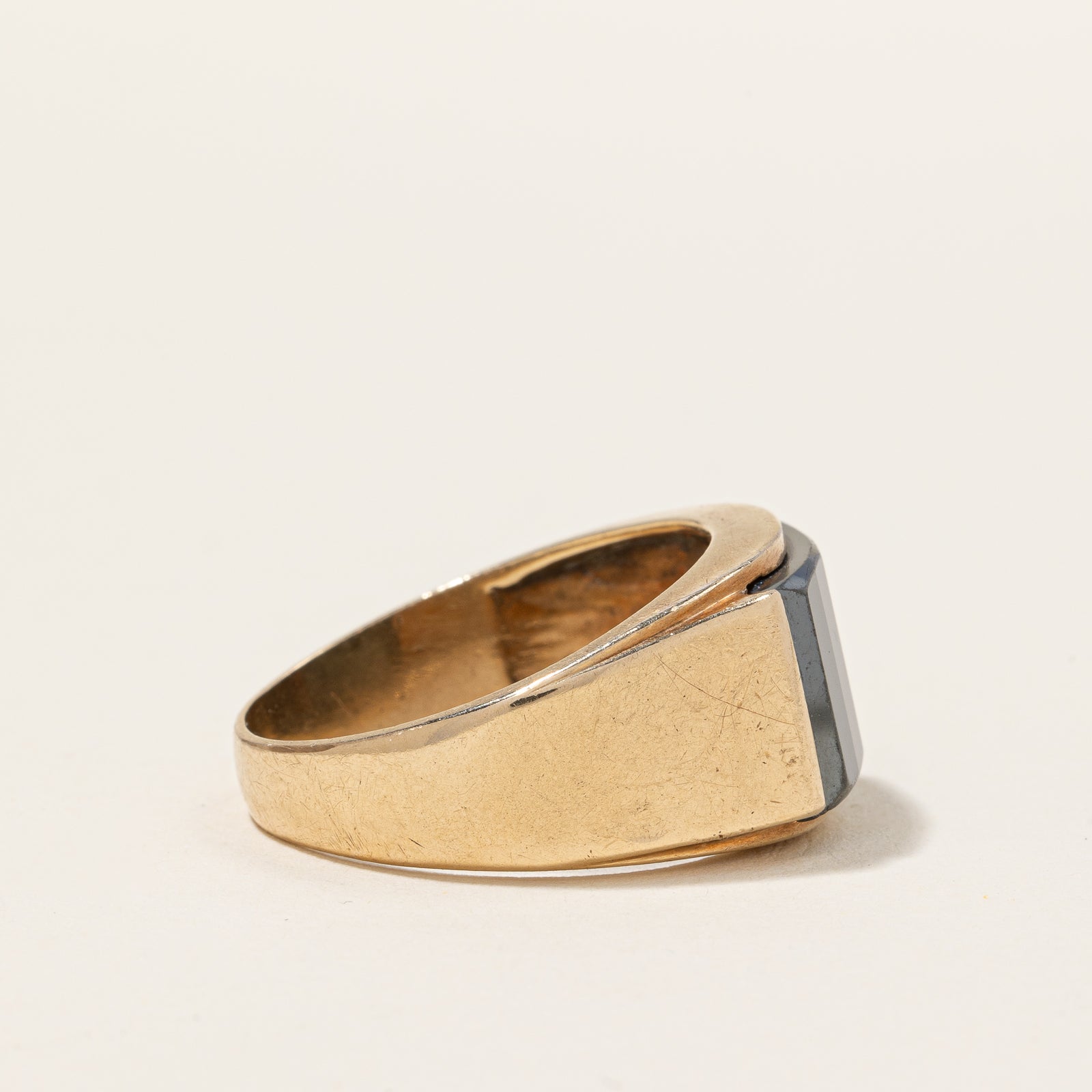 Hematite Cocktail Ring | 6.50ct | SZ 10 |