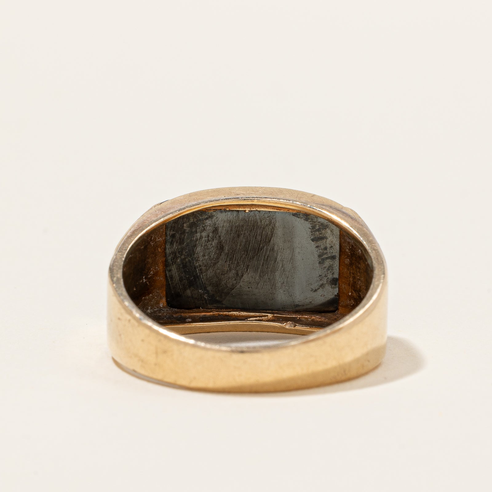 Hematite Cocktail Ring | 6.50ct | SZ 10 |