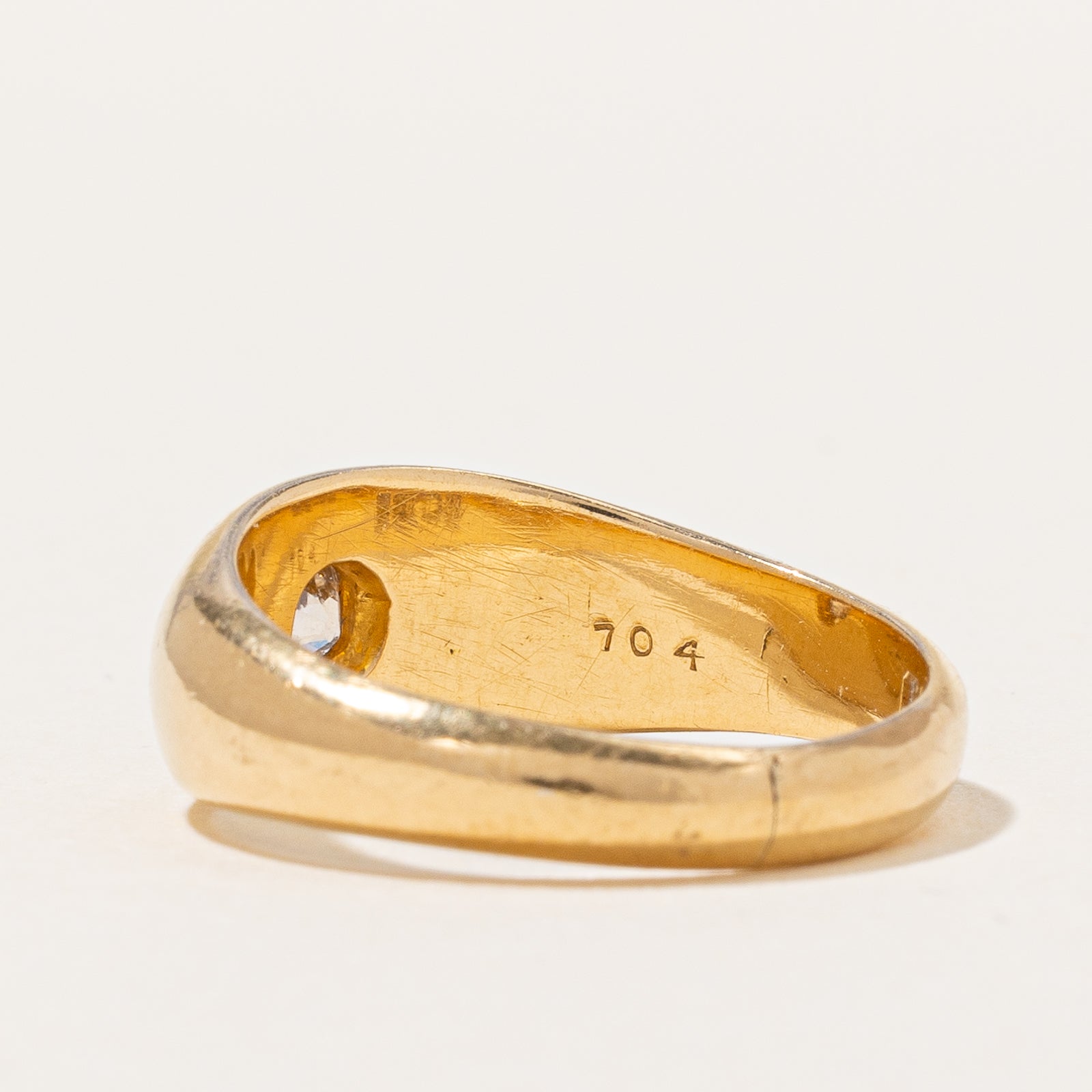 Antique Edwardian Old European Cut Diamond Ring | 0.12ct | SZ 7 |