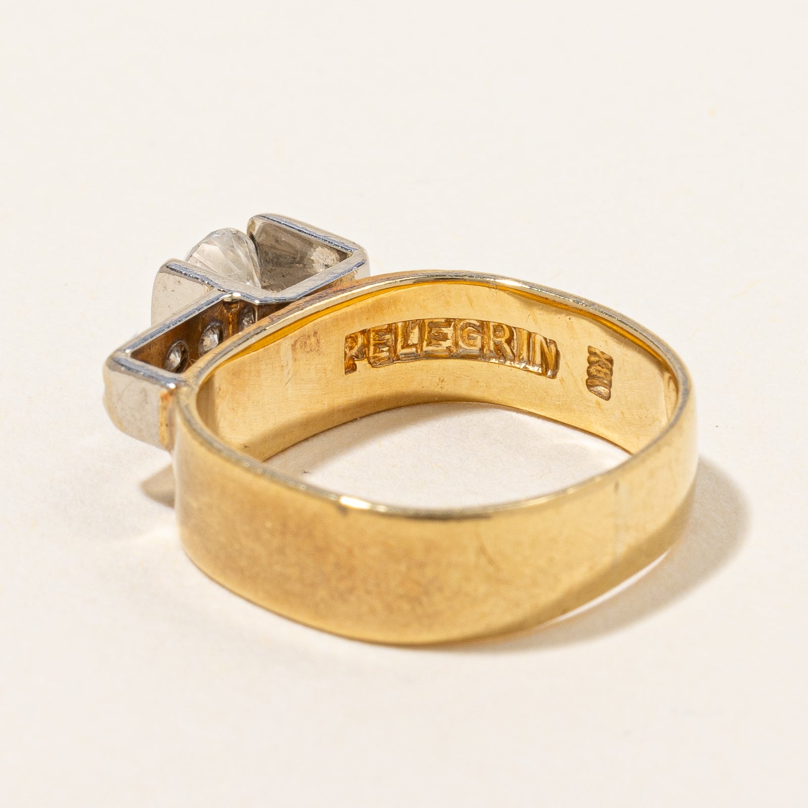 Vintage Diamond Engagement Ring | 0.45 ctw | SZ 3.75 |