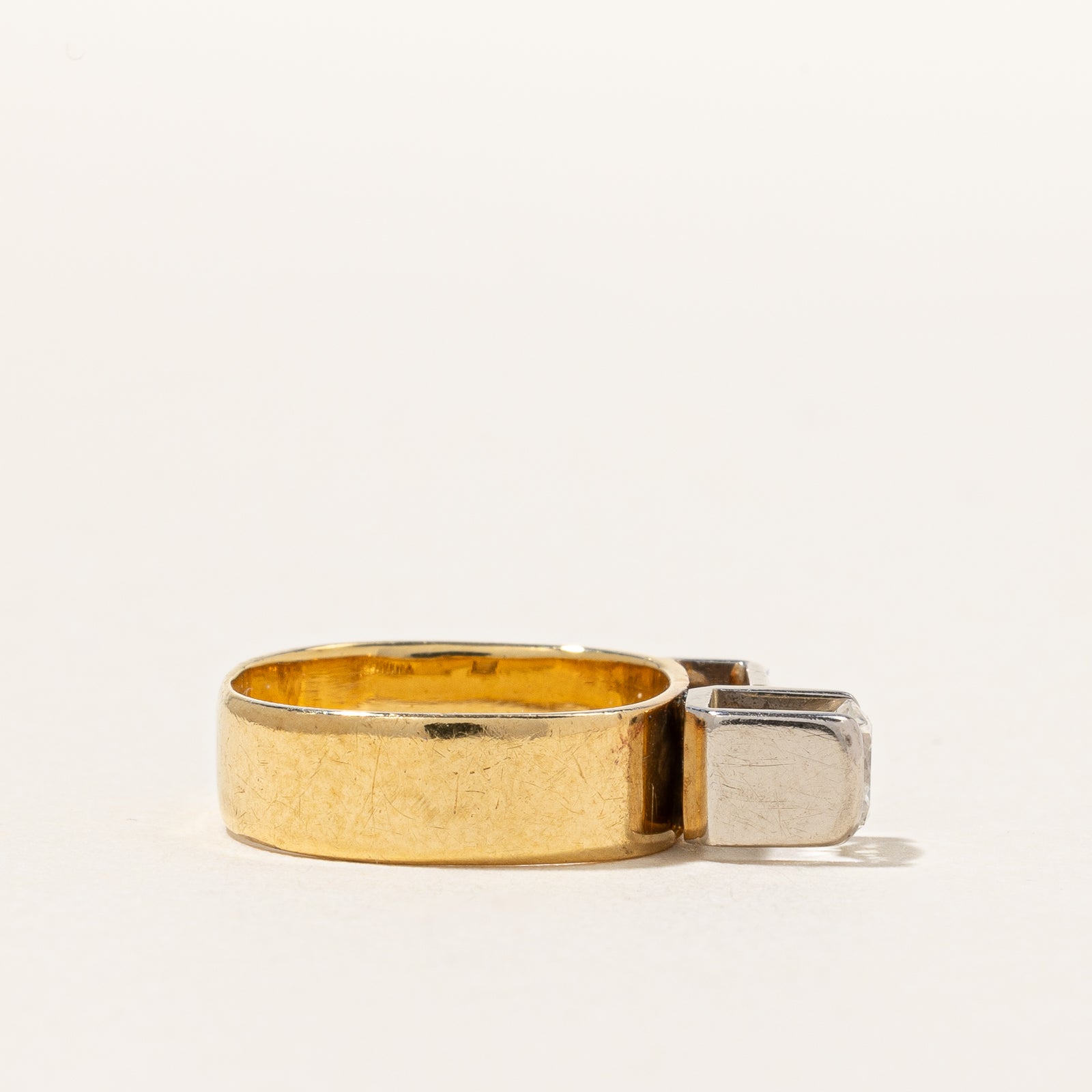 Vintage Diamond Engagement Ring | 0.45 ctw | SZ 3.75 |