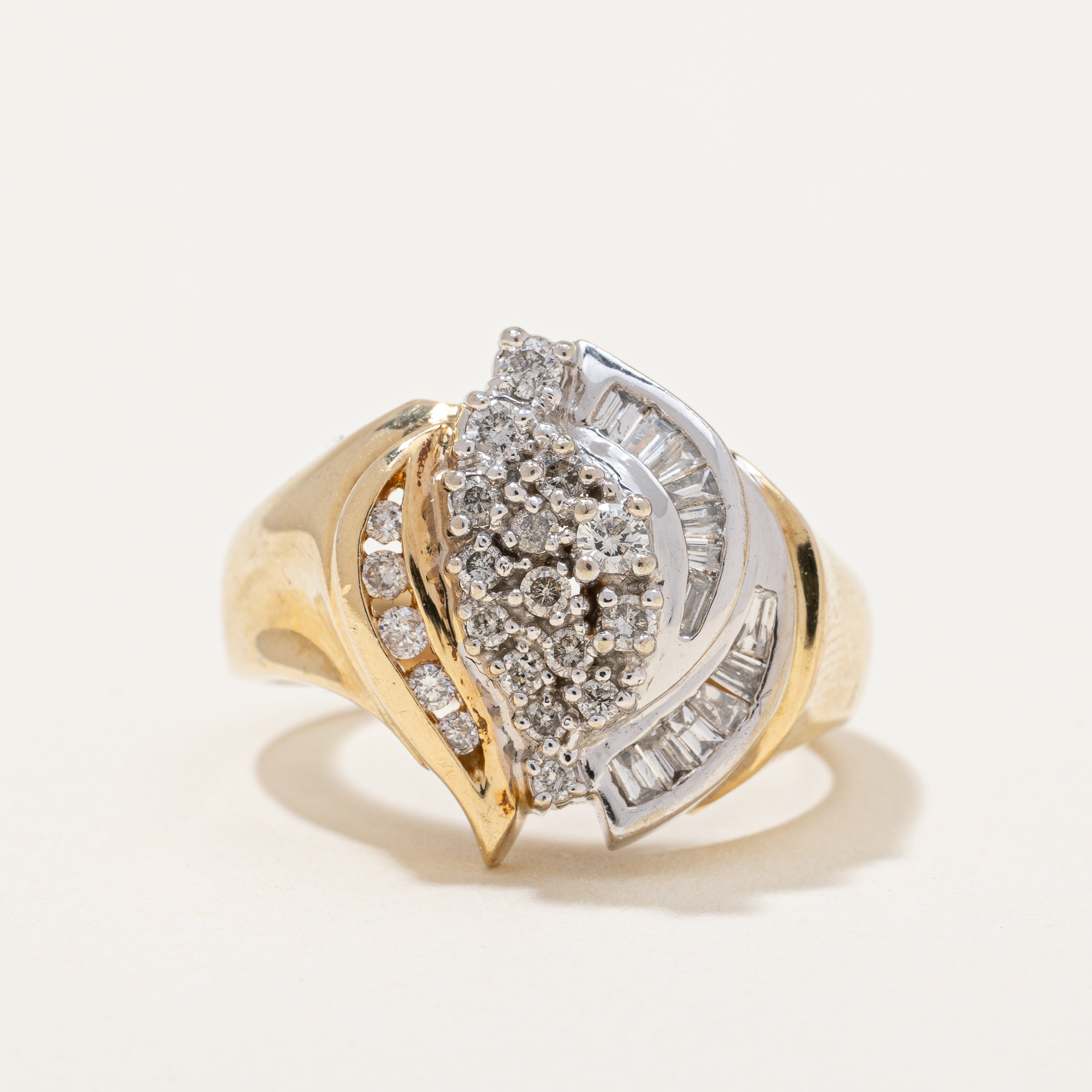 Diamond Cluster Combination Ring | 0.32 ctw | SZ 6.5 |