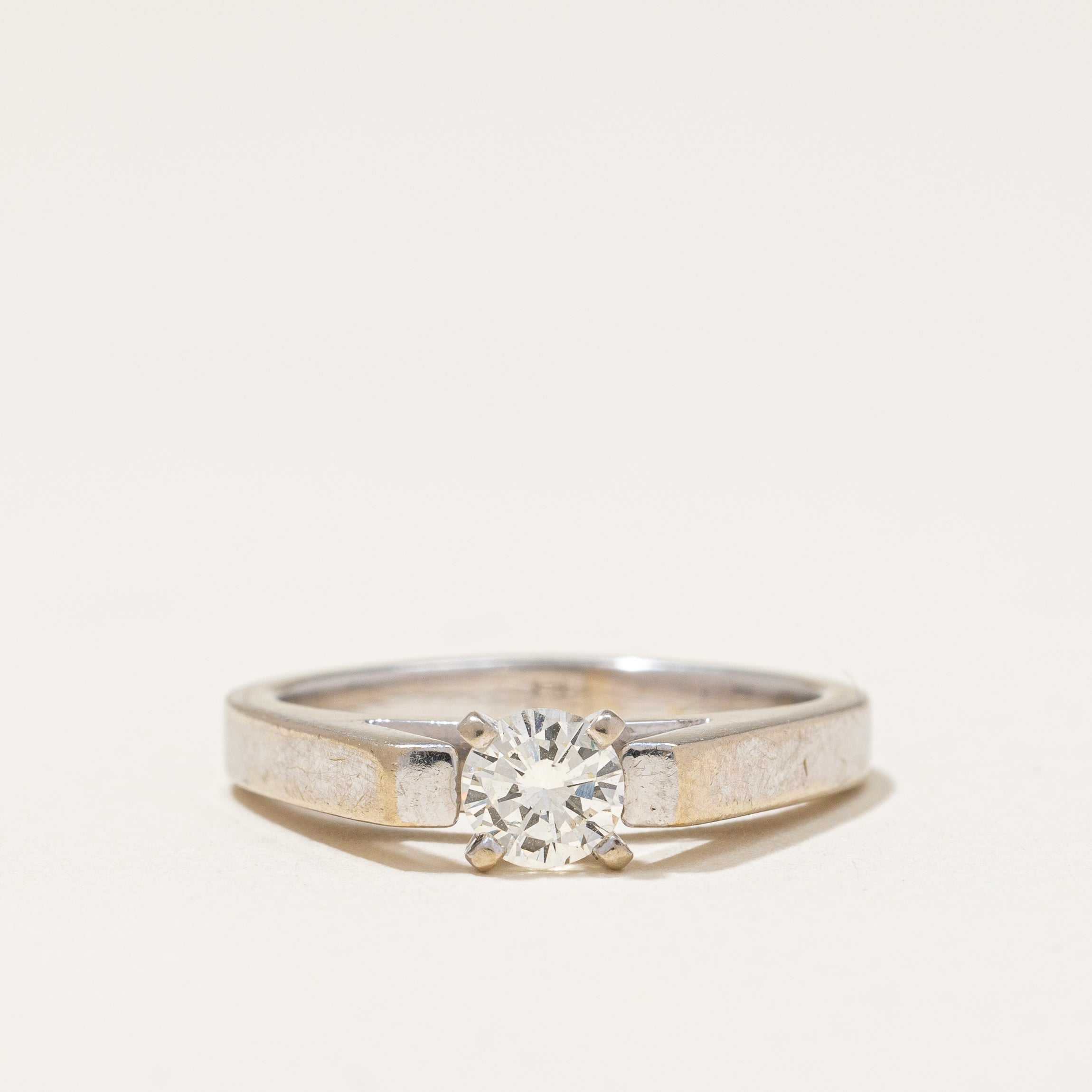 Diamond Solitaire Engagement Ring | 0.30 ctw | SZ 5.25 |