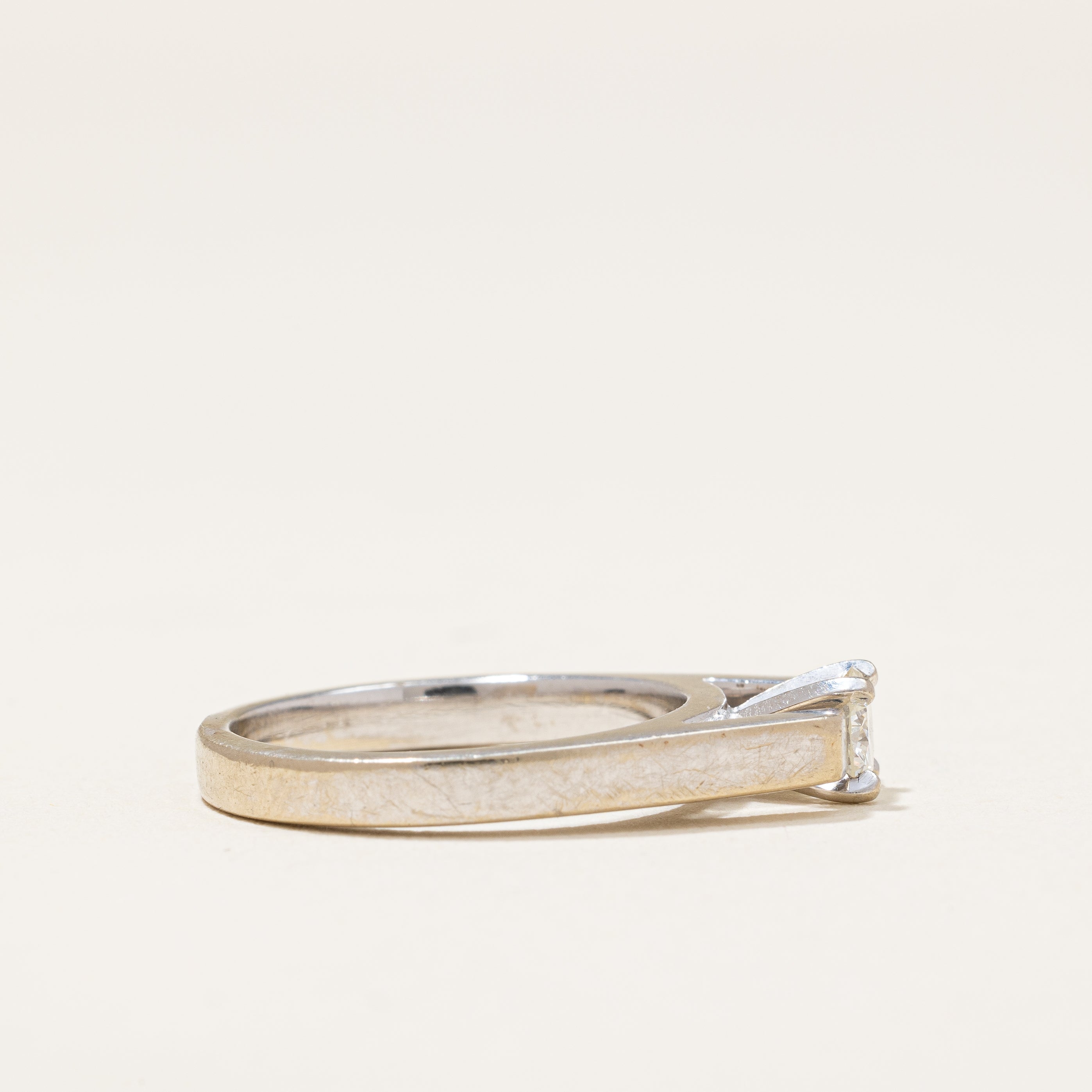 Diamond Solitaire Engagement Ring | 0.30 ctw | SZ 5.25 |
