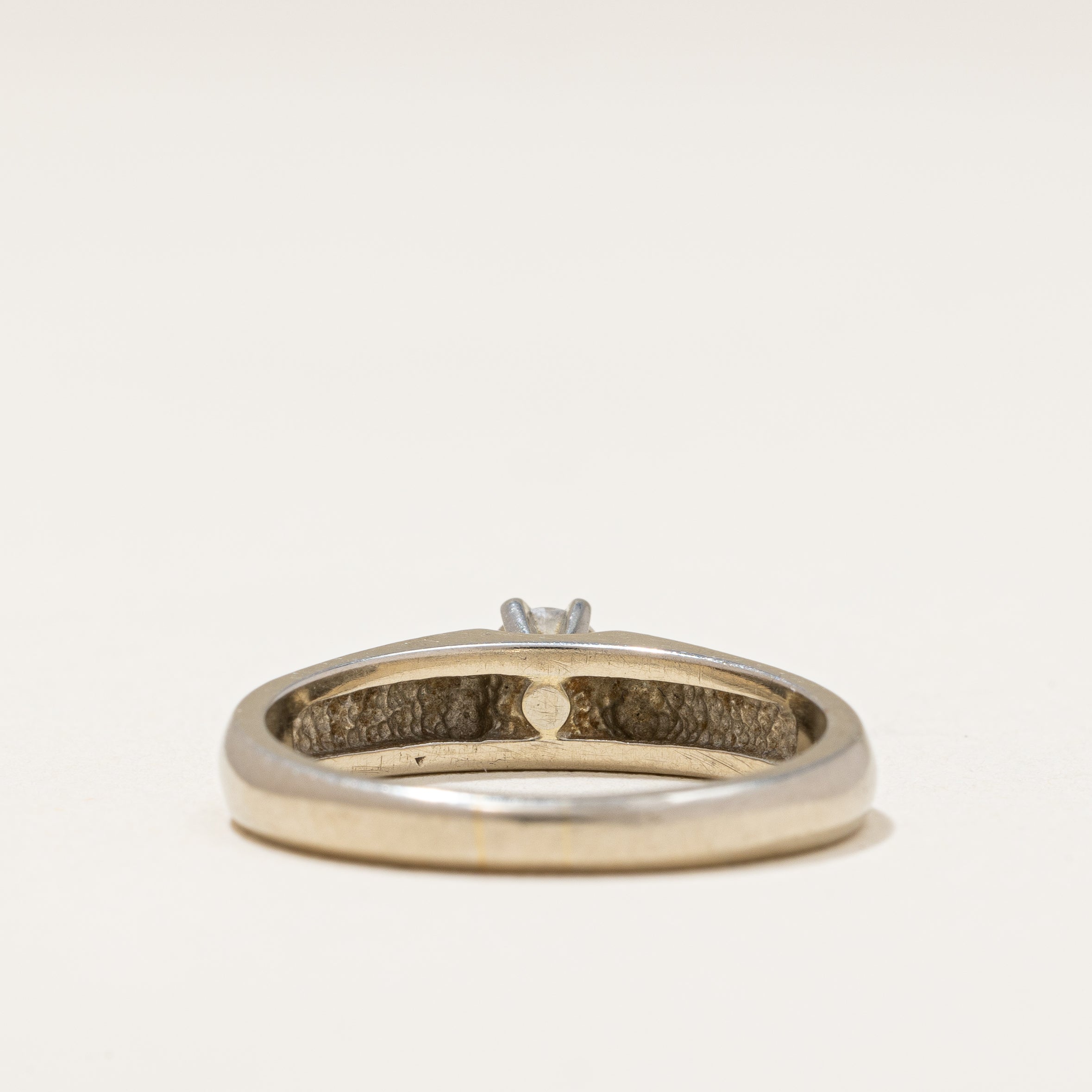 Solitaire Diamond Engagement Ring | 0.26 ctw | SZ 6.75 |