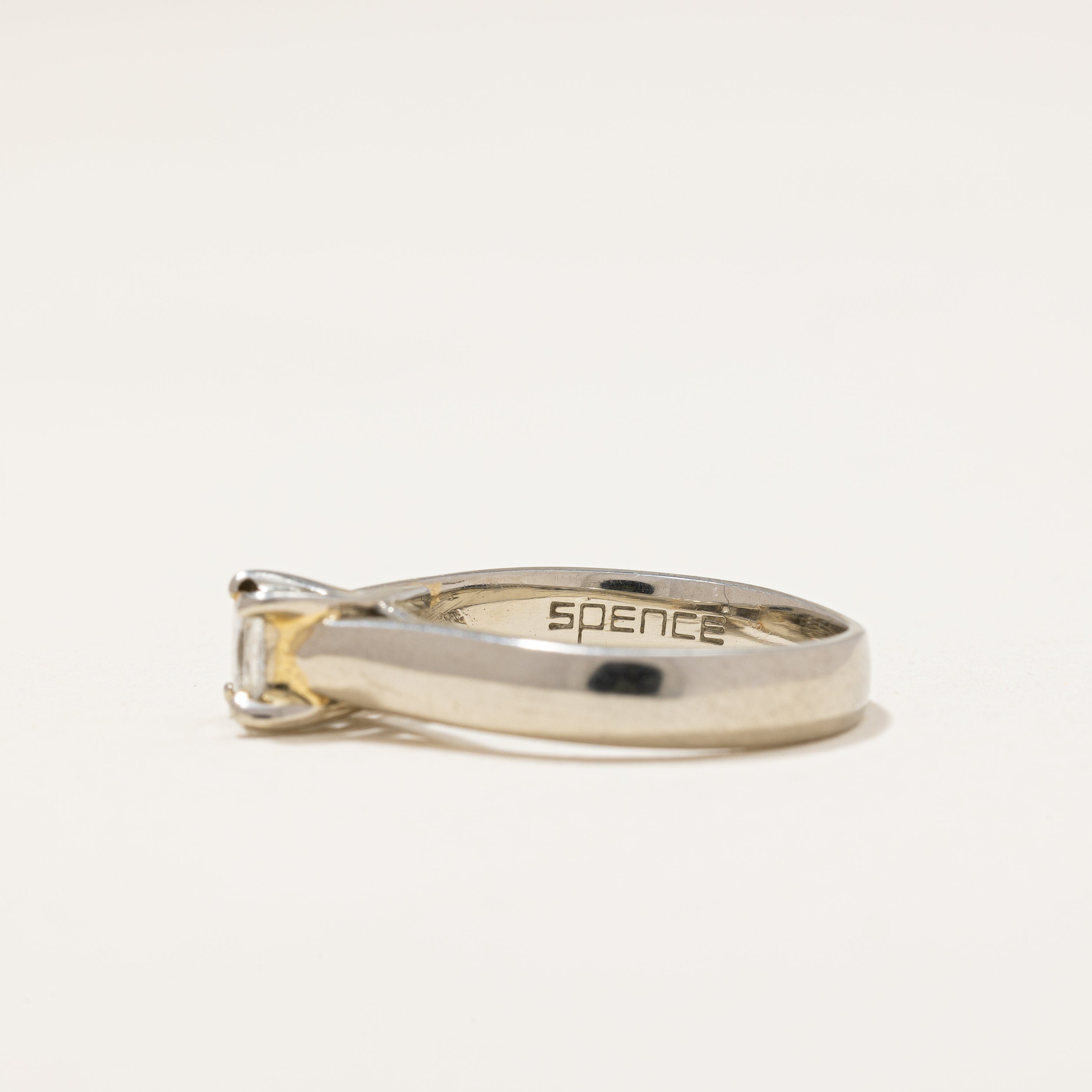 Princess Solitaire Diamond Ring | 0.41 ctw | SZ 6.25 |