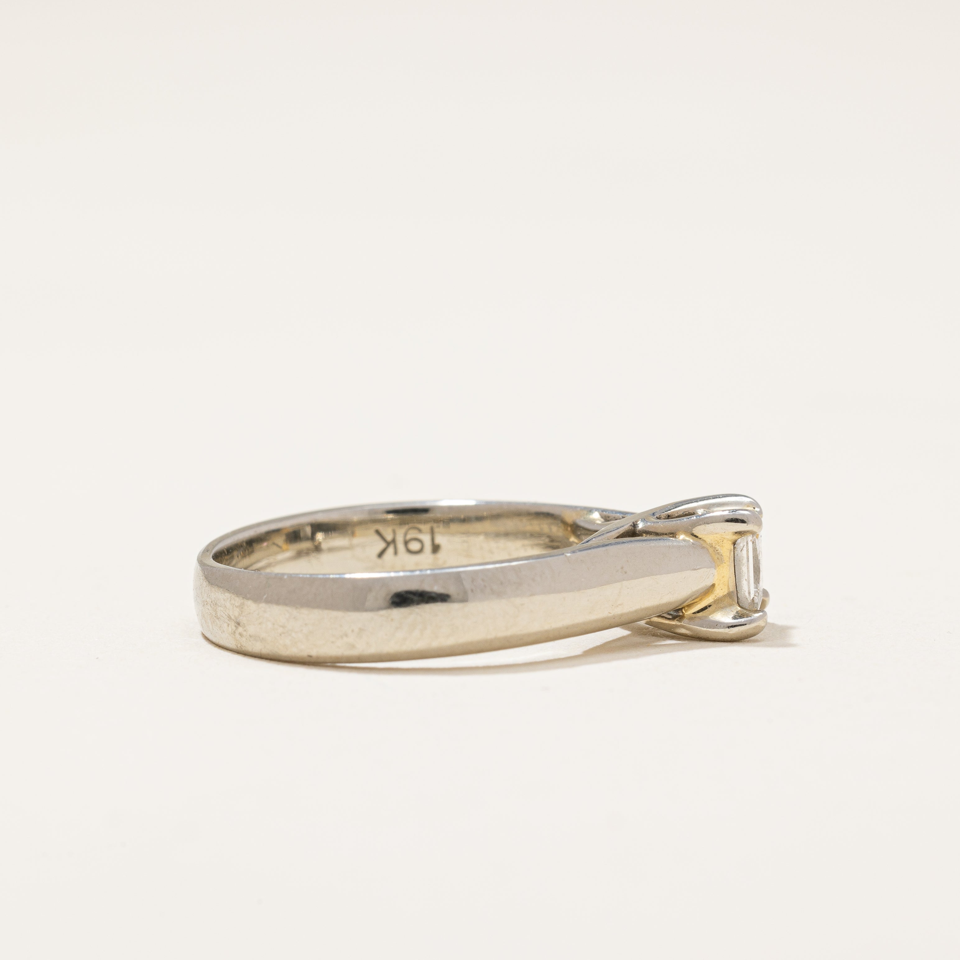 Princess Solitaire Diamond Ring | 0.41 ctw | SZ 6.25 |
