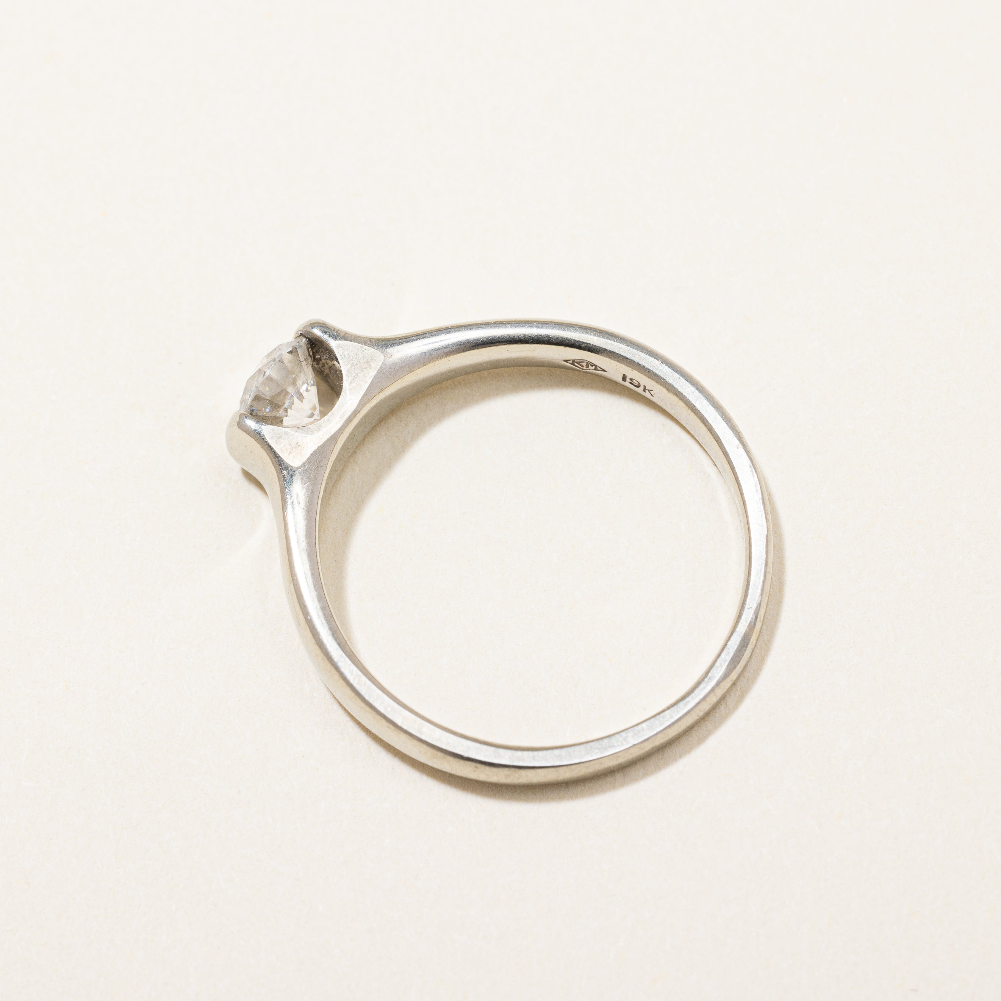 Tension Set Diamond Solitaire Ring | 0.47 ctw | SZ 6.75 |