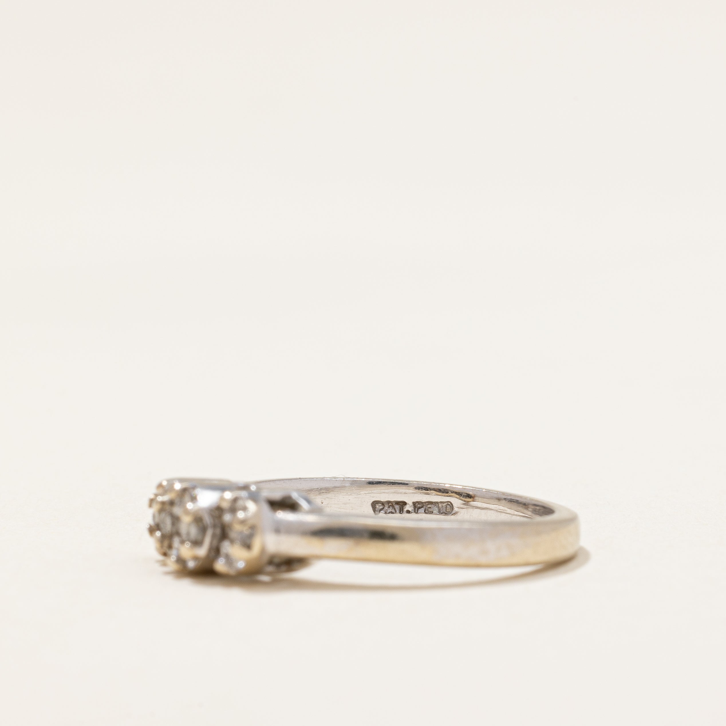 Three Cluster Diamond Ring | 0.22 ctw | SZ 5 |