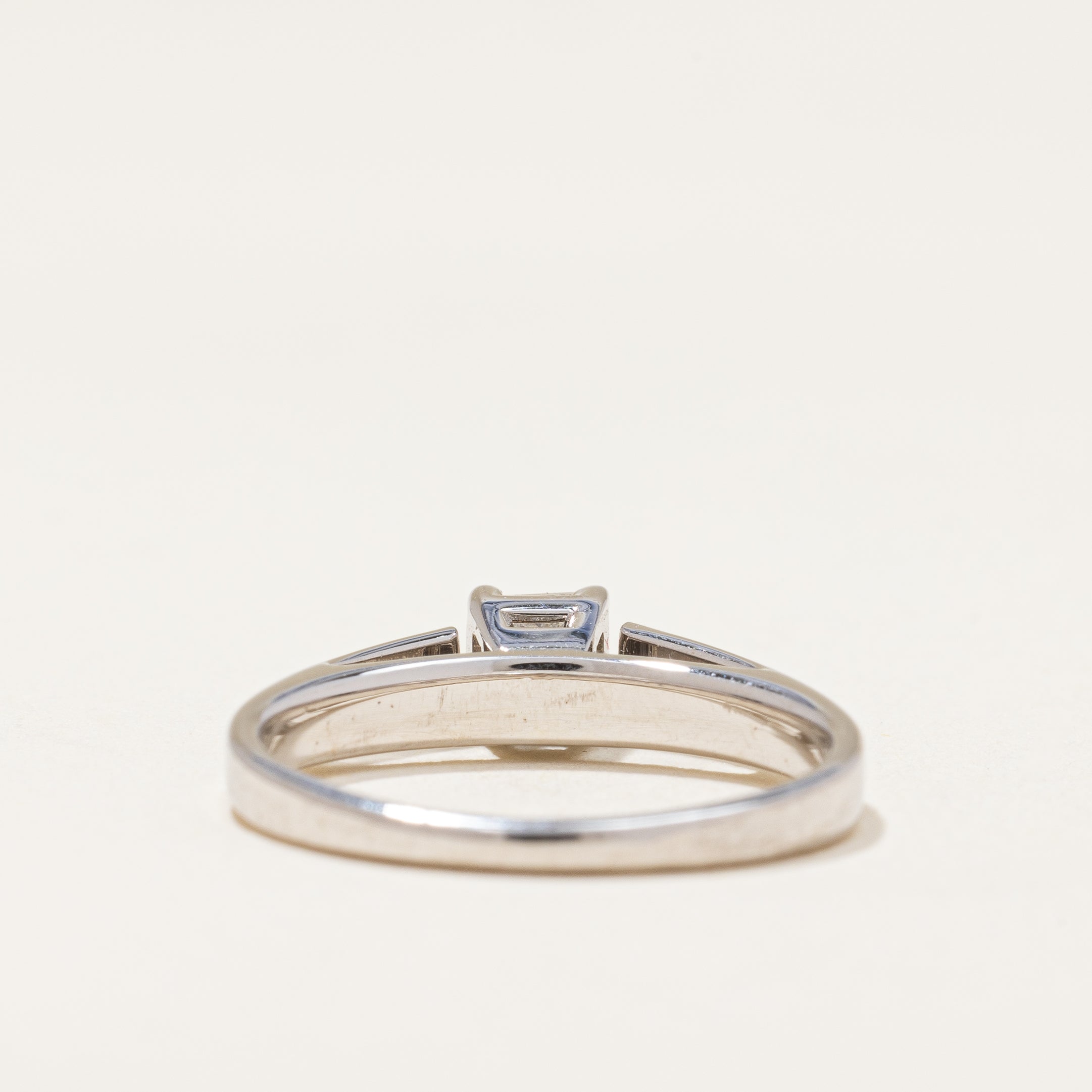 Princess Solitaire Engagement Ring | 0.30 ctw | SZ 5.5 |