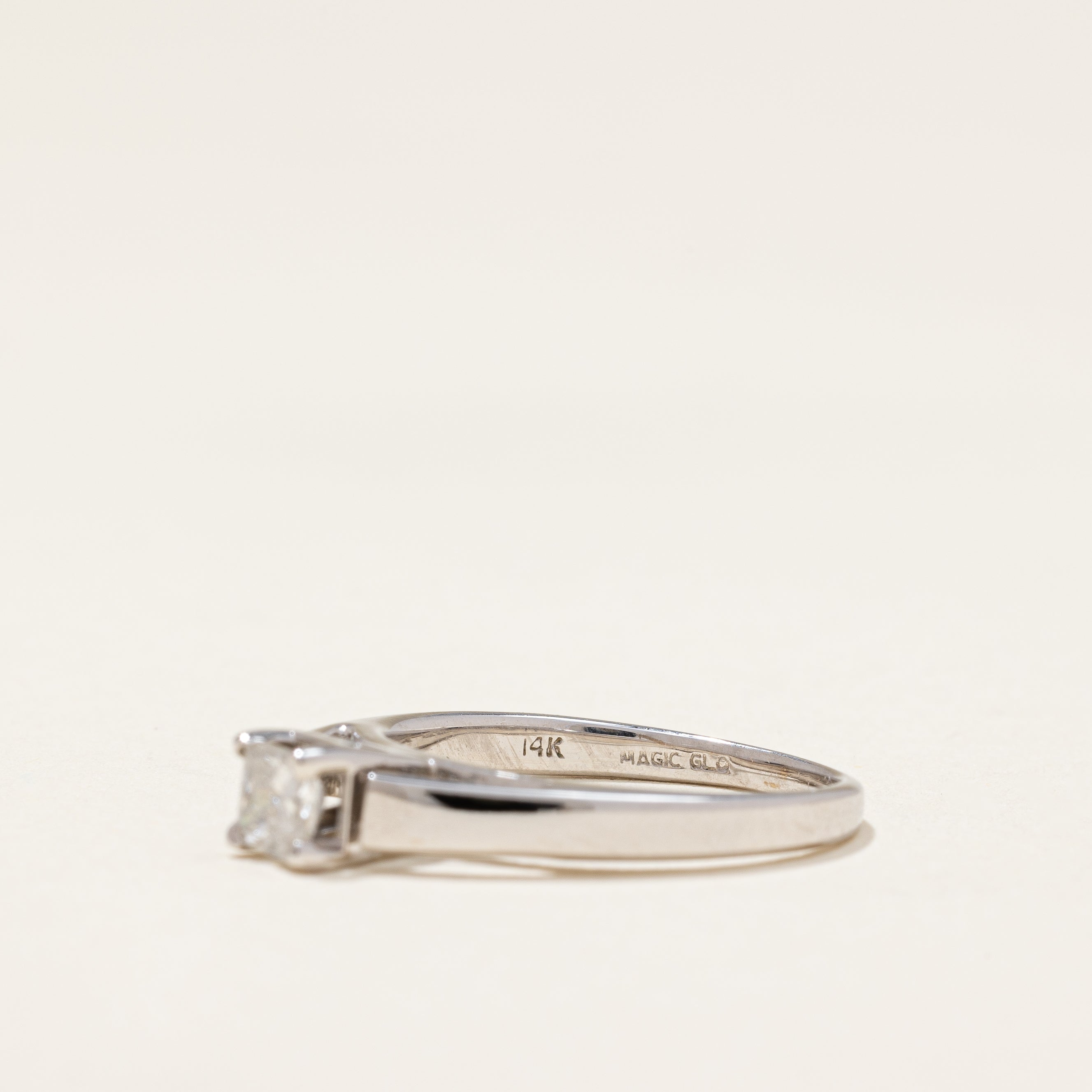 Princess Solitaire Engagement Ring | 0.30 ctw | SZ 5.5 |