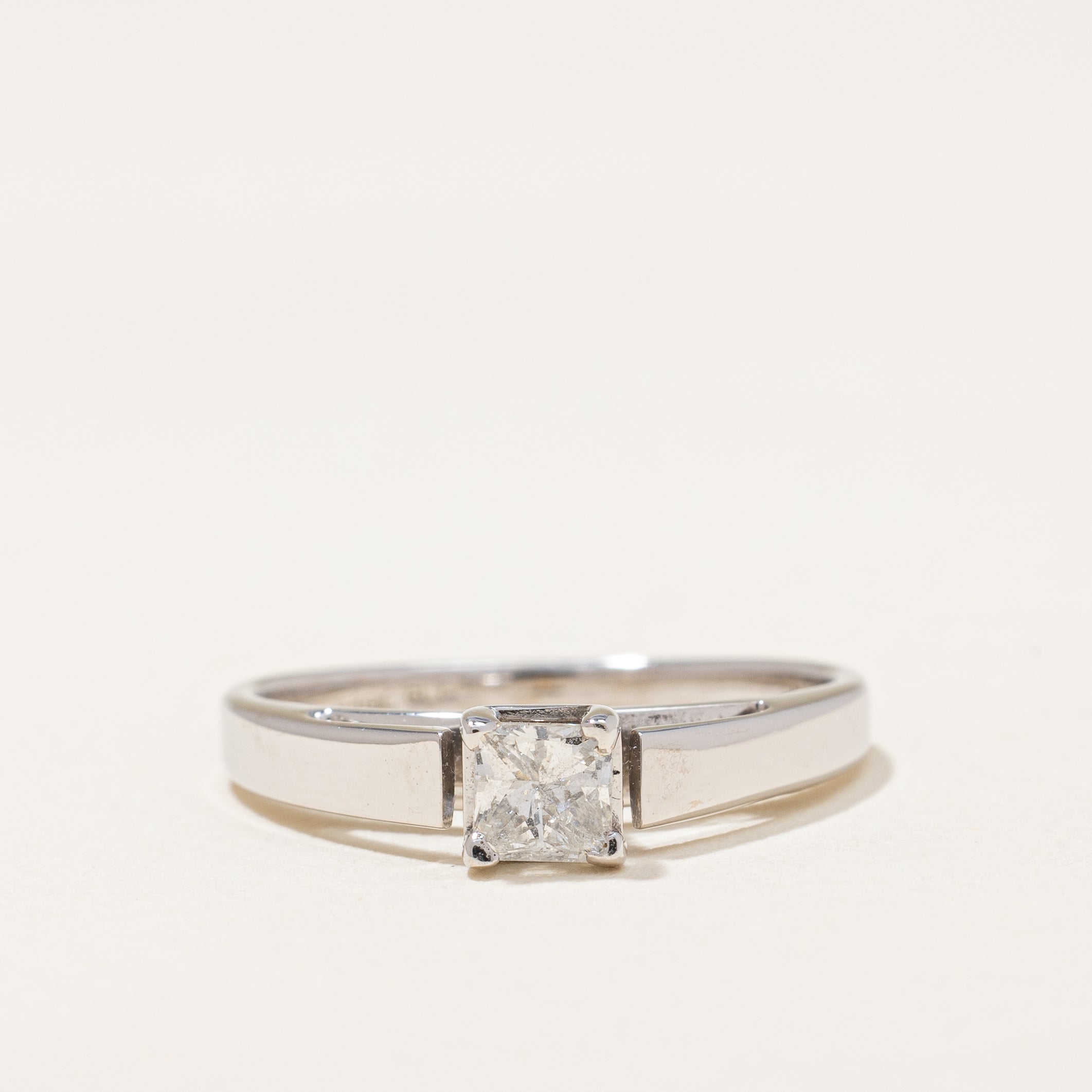 Princess Solitaire Engagement Ring | 0.30 ctw | SZ 5.5 |