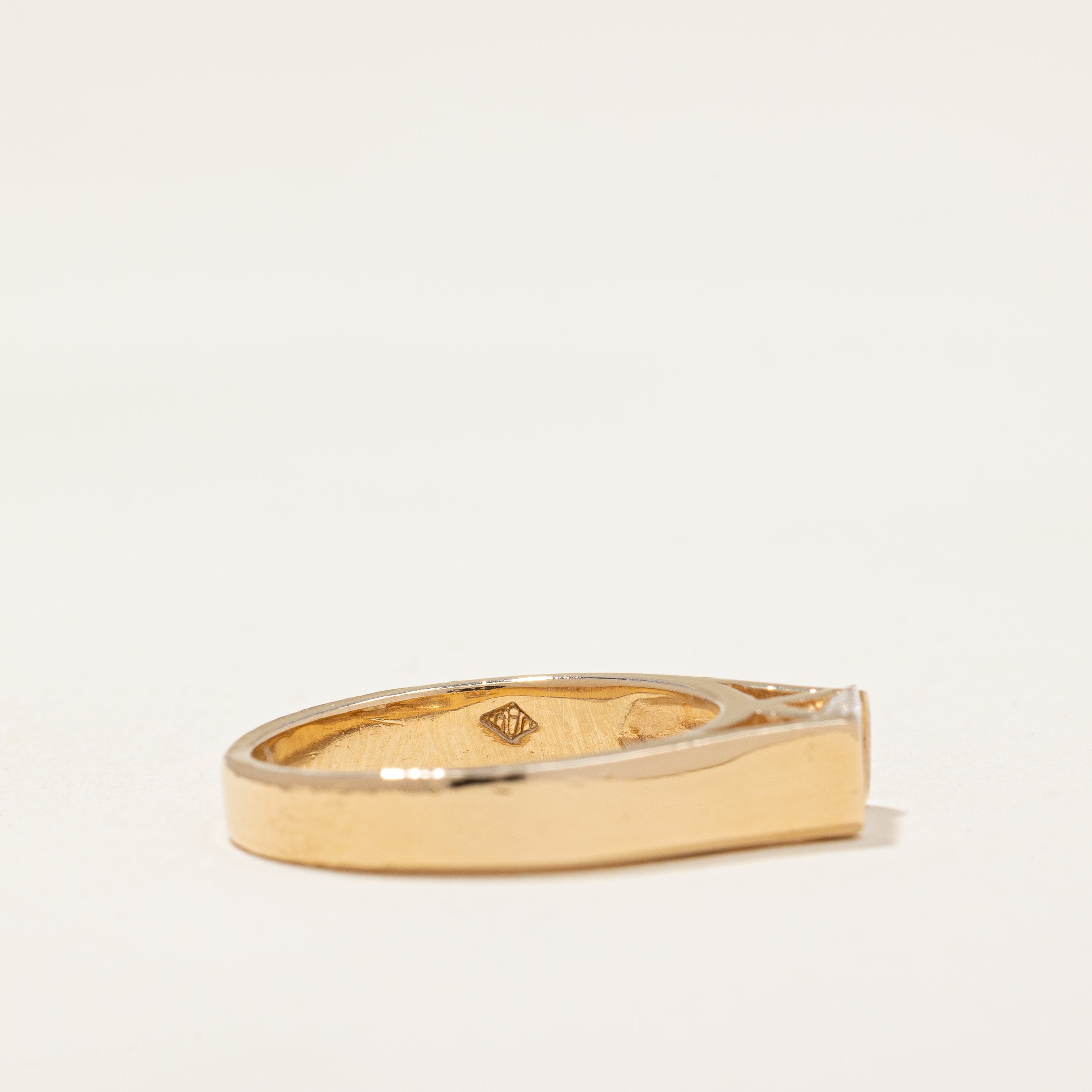 Tension Set Princess Solitaire Ring | 0.49 ctw | SZ 5.75 |