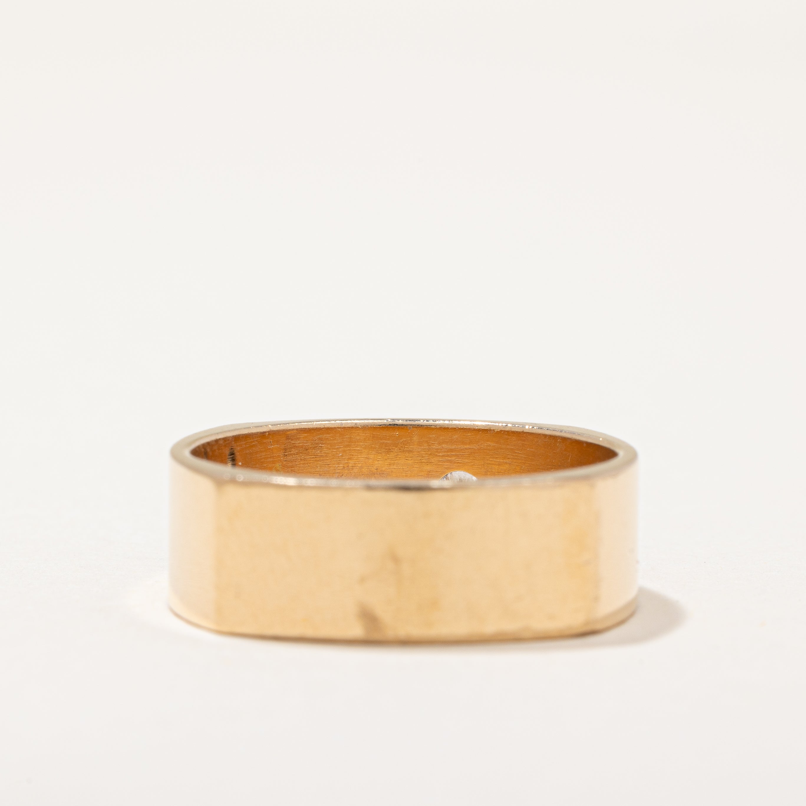 Soft Square Diamond Nugget Ring | 0.35 ctw | SZ 10.5 |