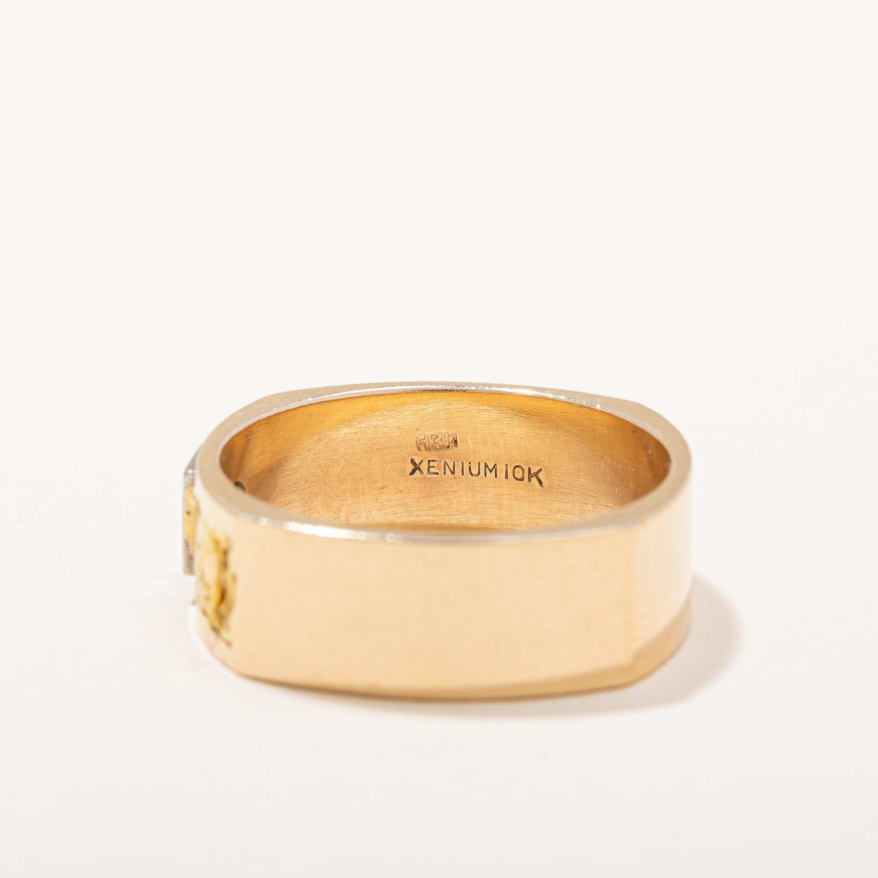 Soft Square Diamond Nugget Ring | 0.35 ctw | SZ 10.5 |