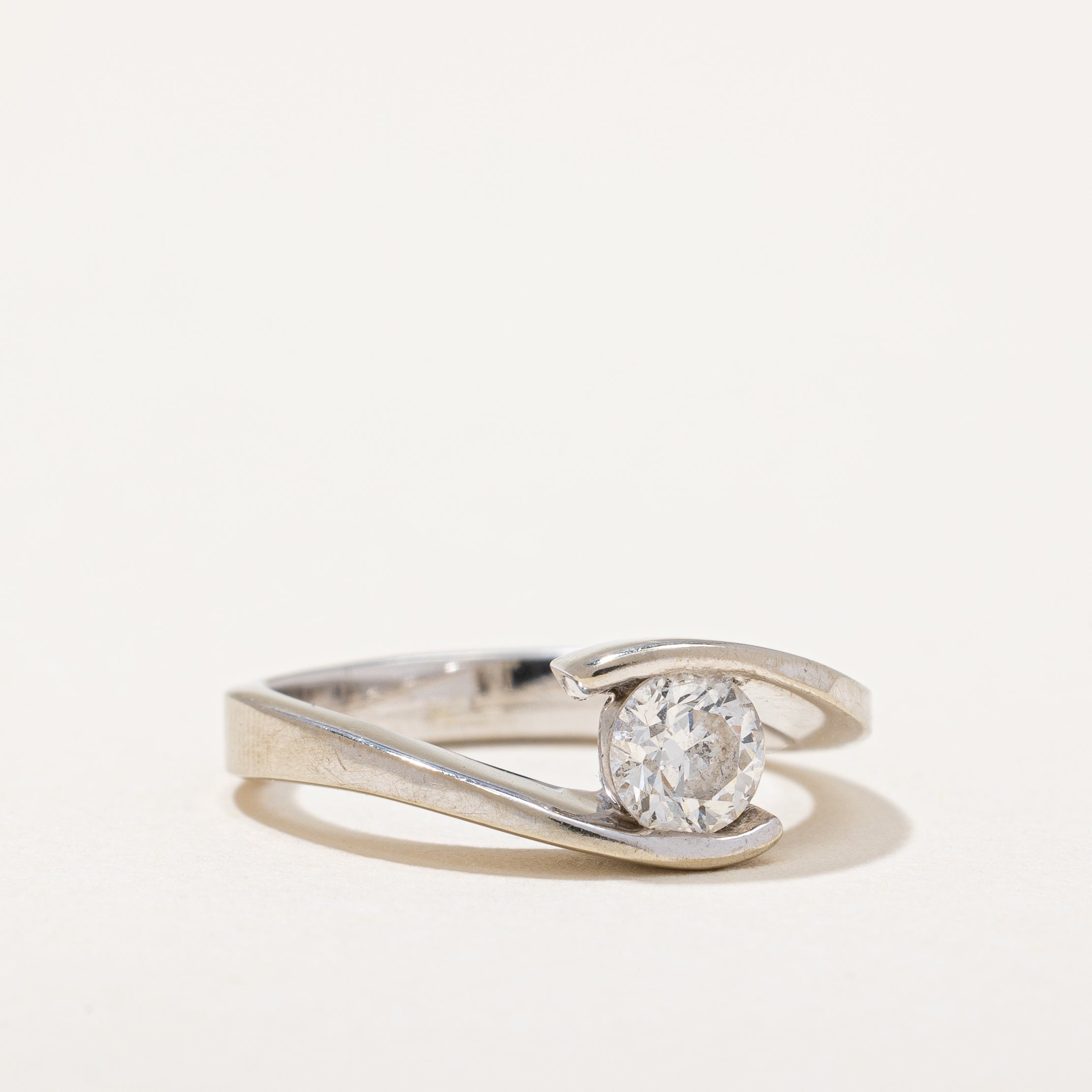 Diamond Bypass Engagement Ring | 0.47 ctw | SZ 4.75 |