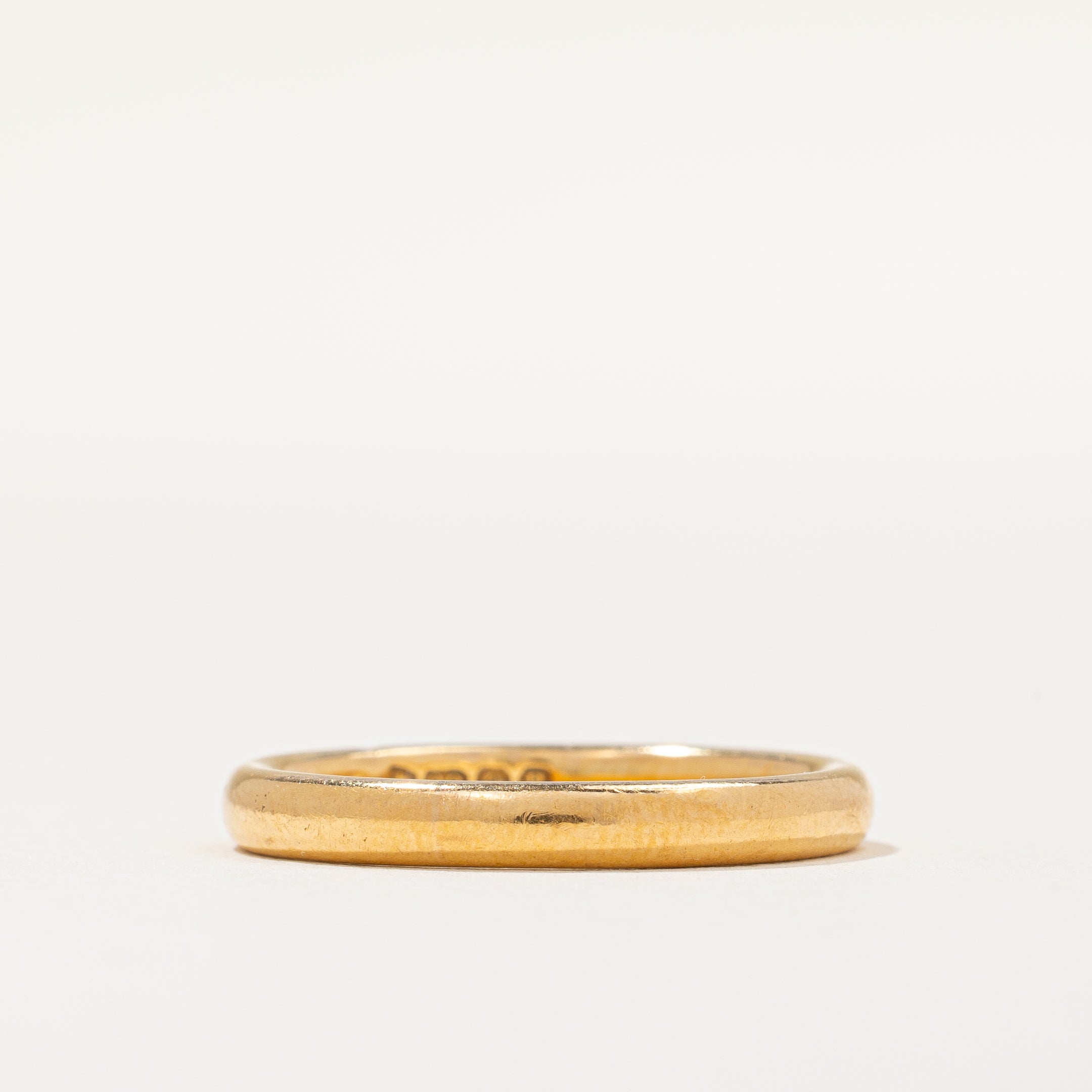 1850 Birmingham Hallmarked 22k Gold Band | SZ 6.75 |