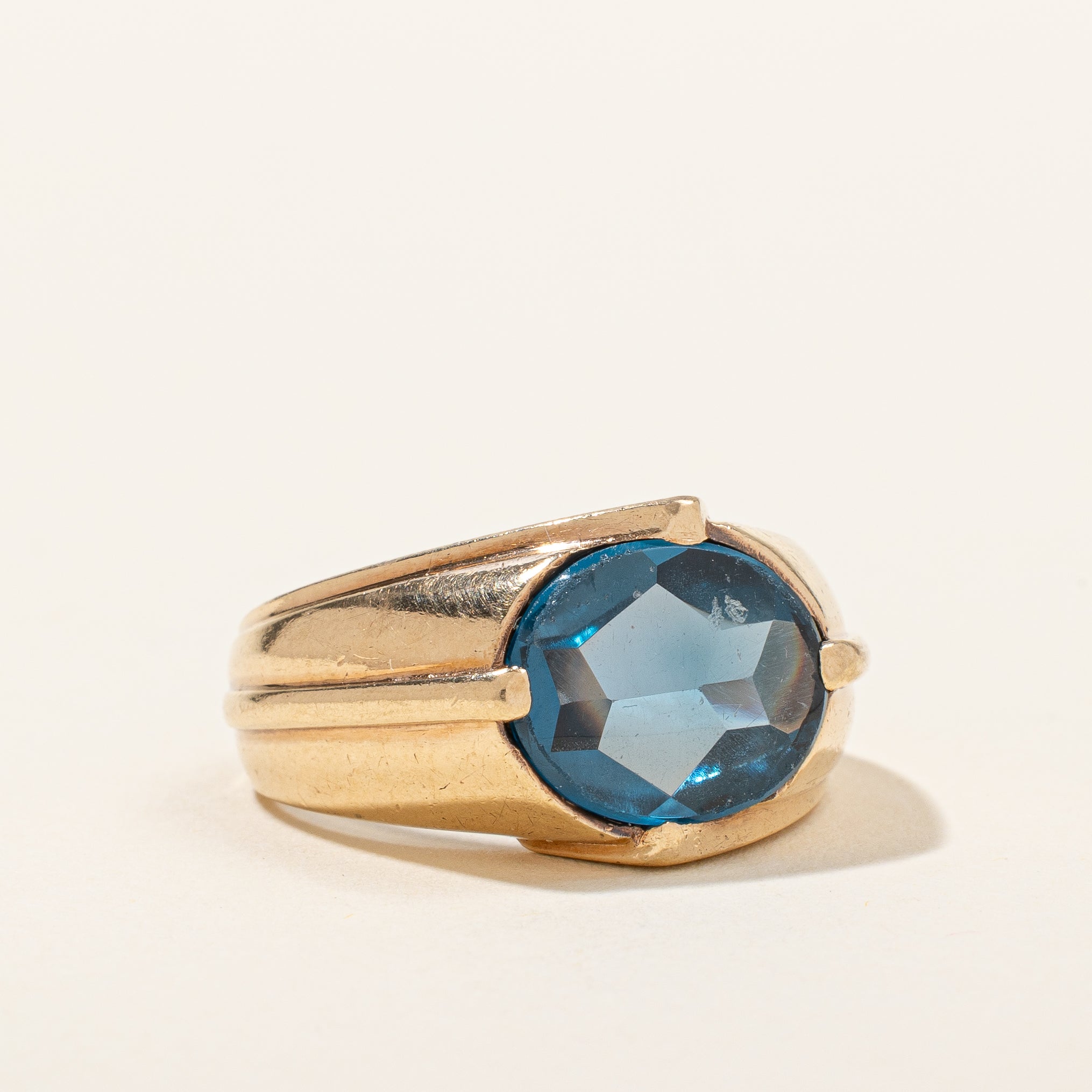 Synthetic Spinel Cocktail Ring | 3.00ct | SZ 8.25 |