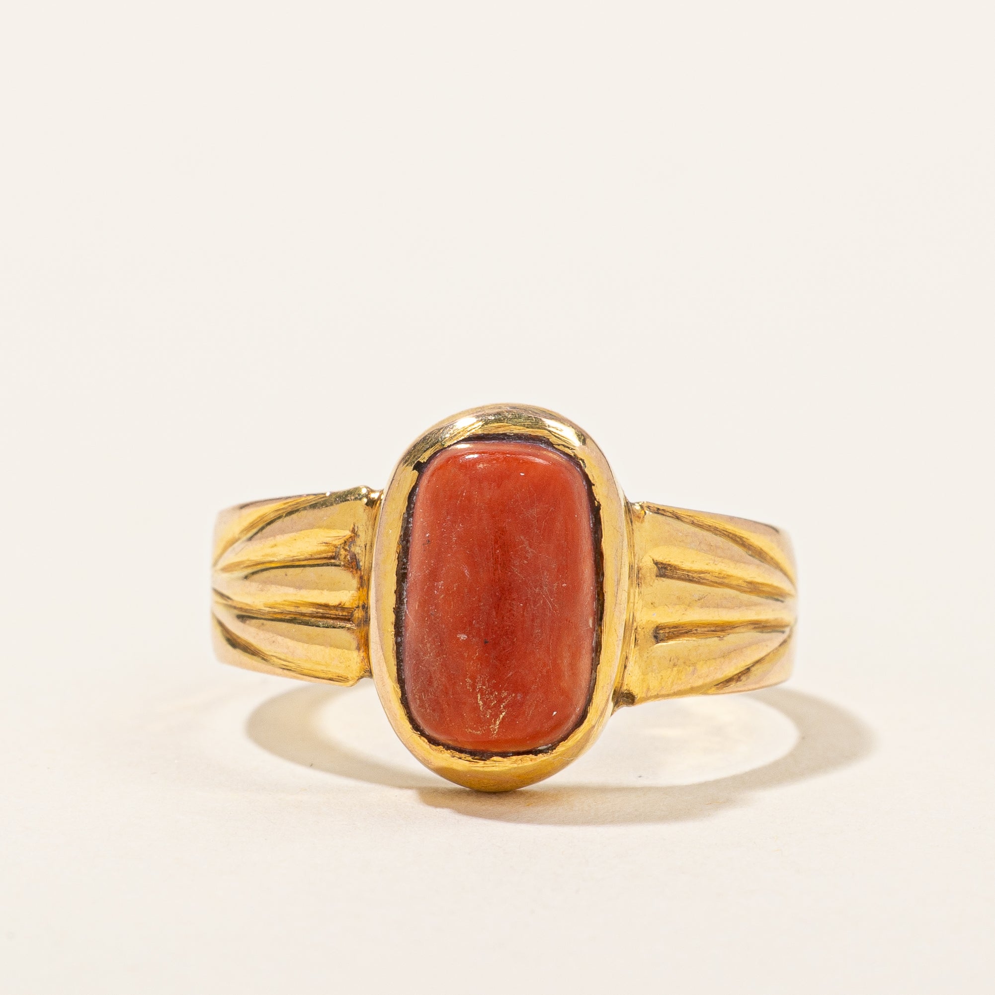 Coral Ring | 2.55ct | SZ 8.5 |