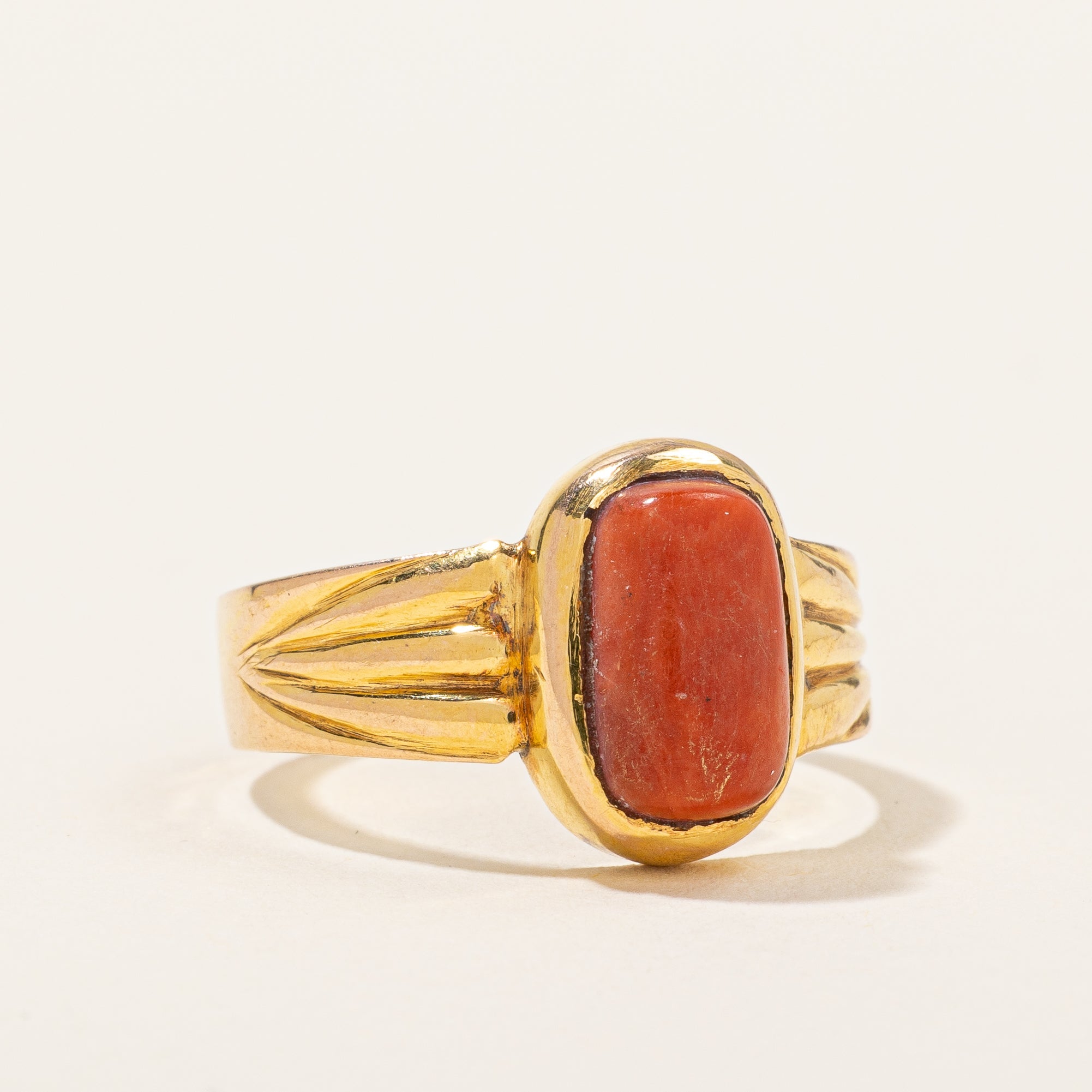 Coral Ring | 2.55ct | SZ 8.5 |