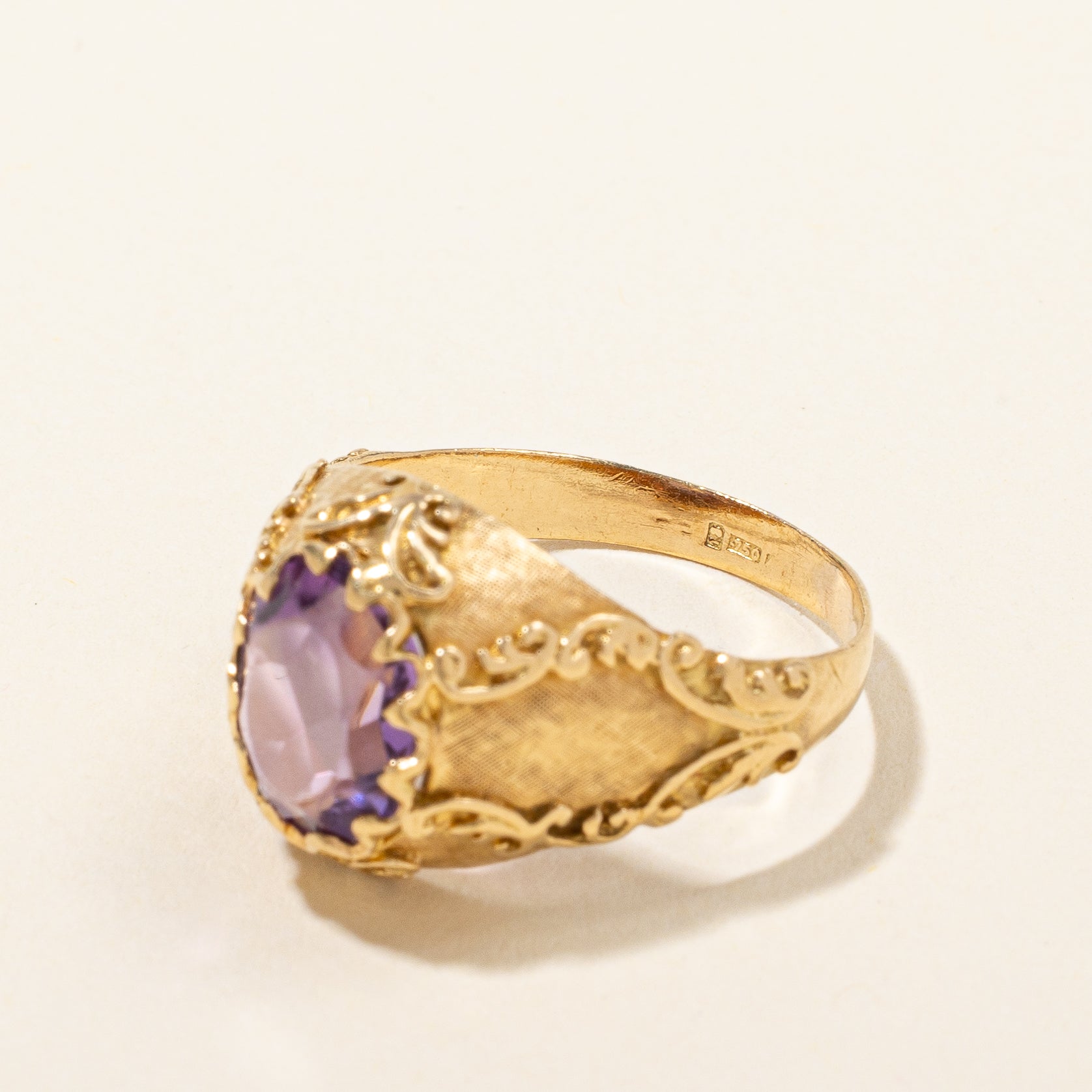 Amethyst Cocktail Ring | 1.20ct | SZ 5.75 |