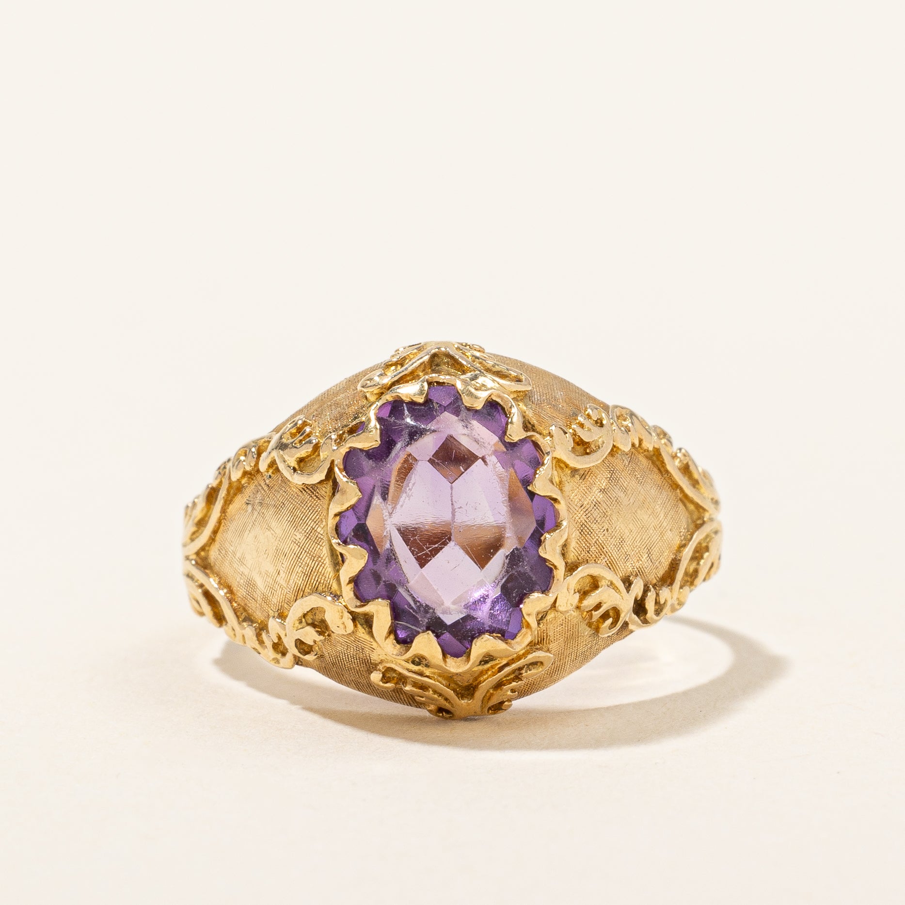 Amethyst Cocktail Ring | 1.20ct | SZ 5.75 |
