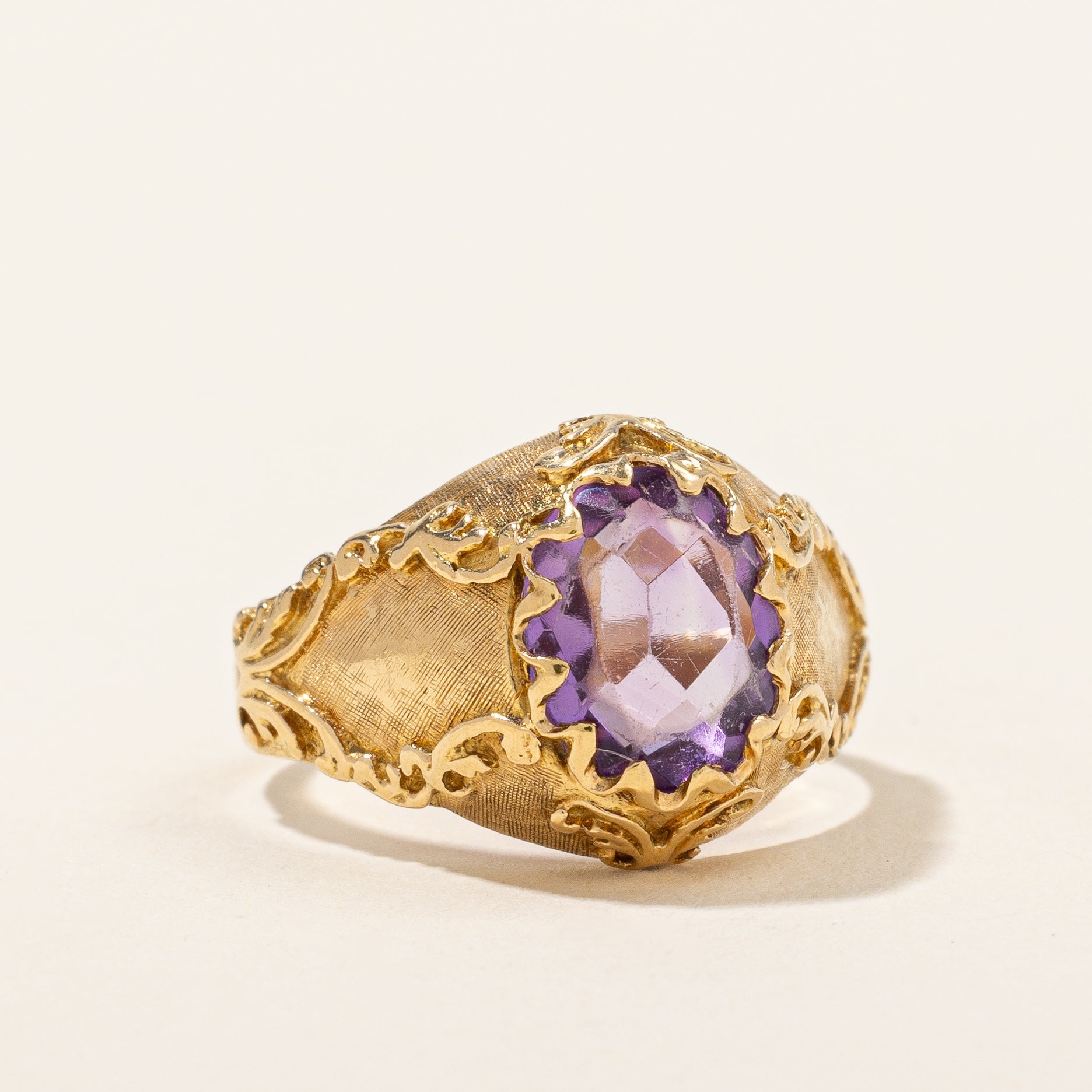 Amethyst Cocktail Ring | 1.20ct | SZ 5.75 |