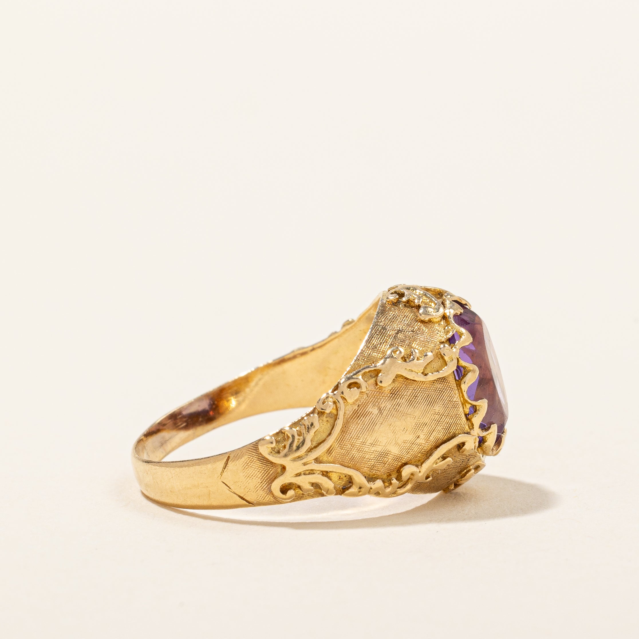 Amethyst Cocktail Ring | 1.20ct | SZ 5.75 |