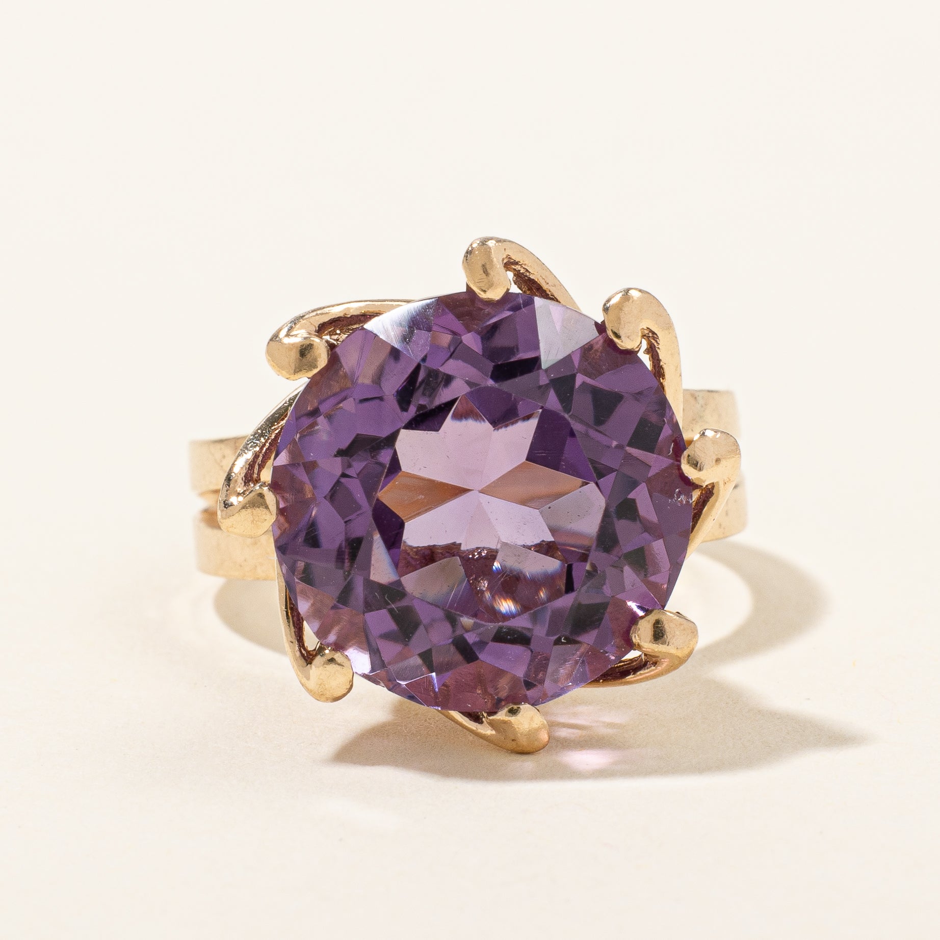 Amethyst Cocktail Ring | 11.00ct | SZ 6.75 |