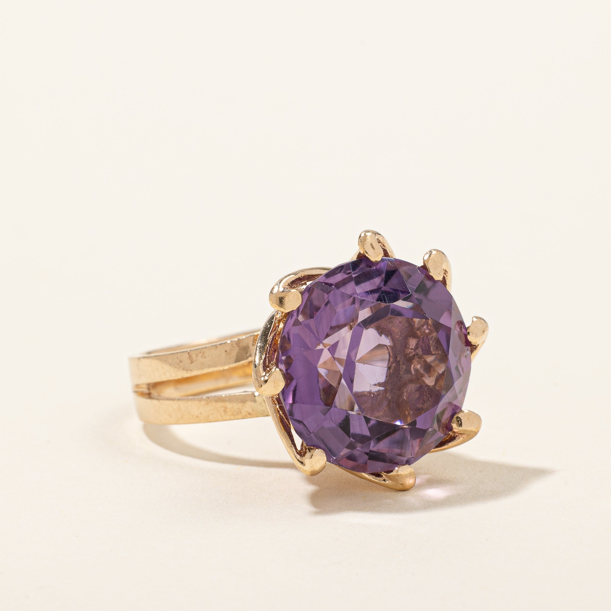 Amethyst Cocktail Ring | 11.00ct | SZ 6.75 |