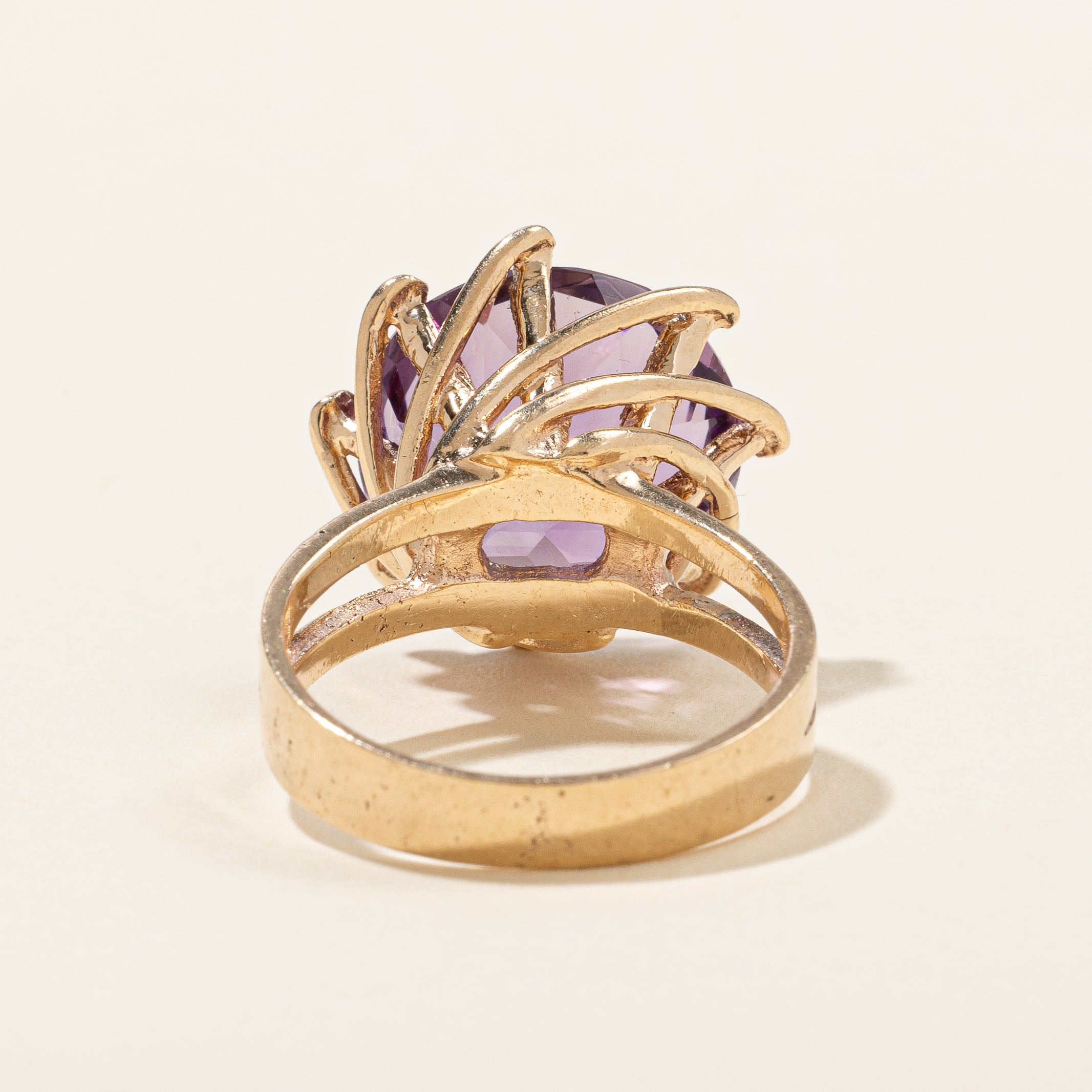 Amethyst Cocktail Ring | 11.00ct | SZ 6.75 |