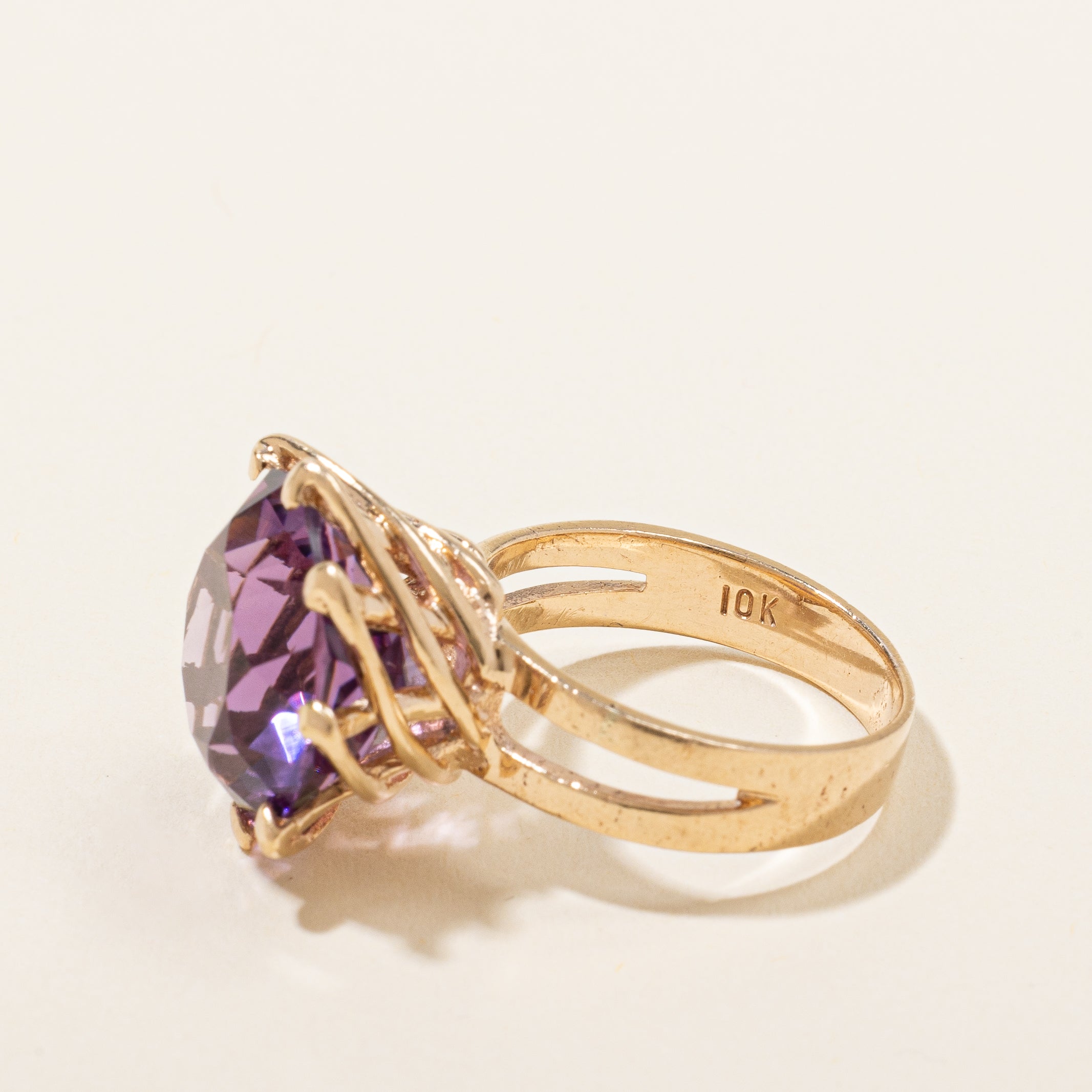 Amethyst Cocktail Ring | 11.00ct | SZ 6.75 |