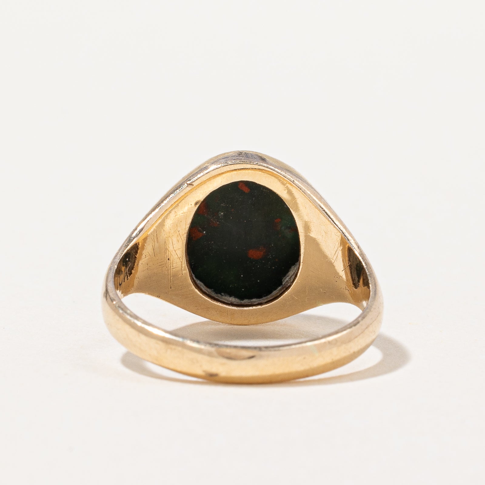 Birks' Bloodstone Signet Ring | 2.60ct | SZ 4.5 |