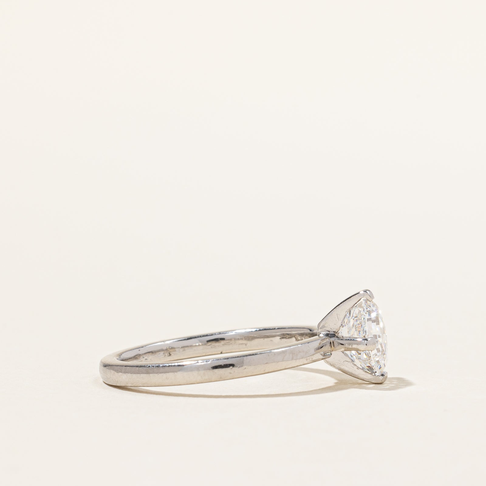 GIA Graded Asscher Cut Diamond Ring | 1.01 ct SI1 D | 5.5