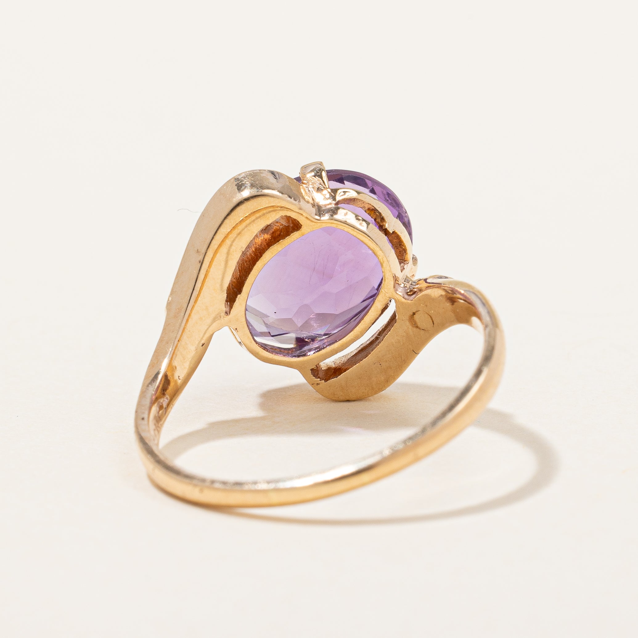 Bague cocktail en améthyste | 2,35 ct | Taille 5 |
