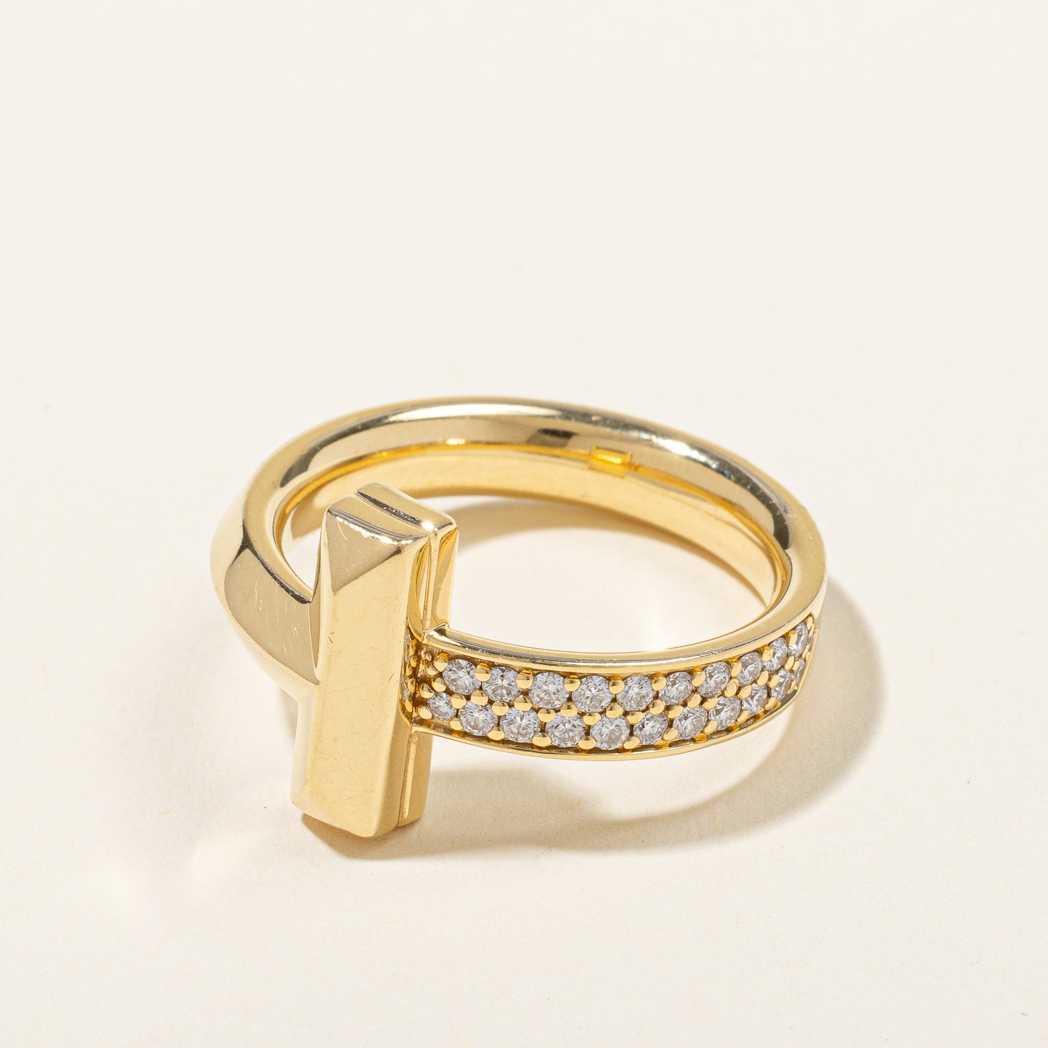 'Tiffany & Co' Tiffany T T1 Ring | 0.24ctw | SZ 7.75 |