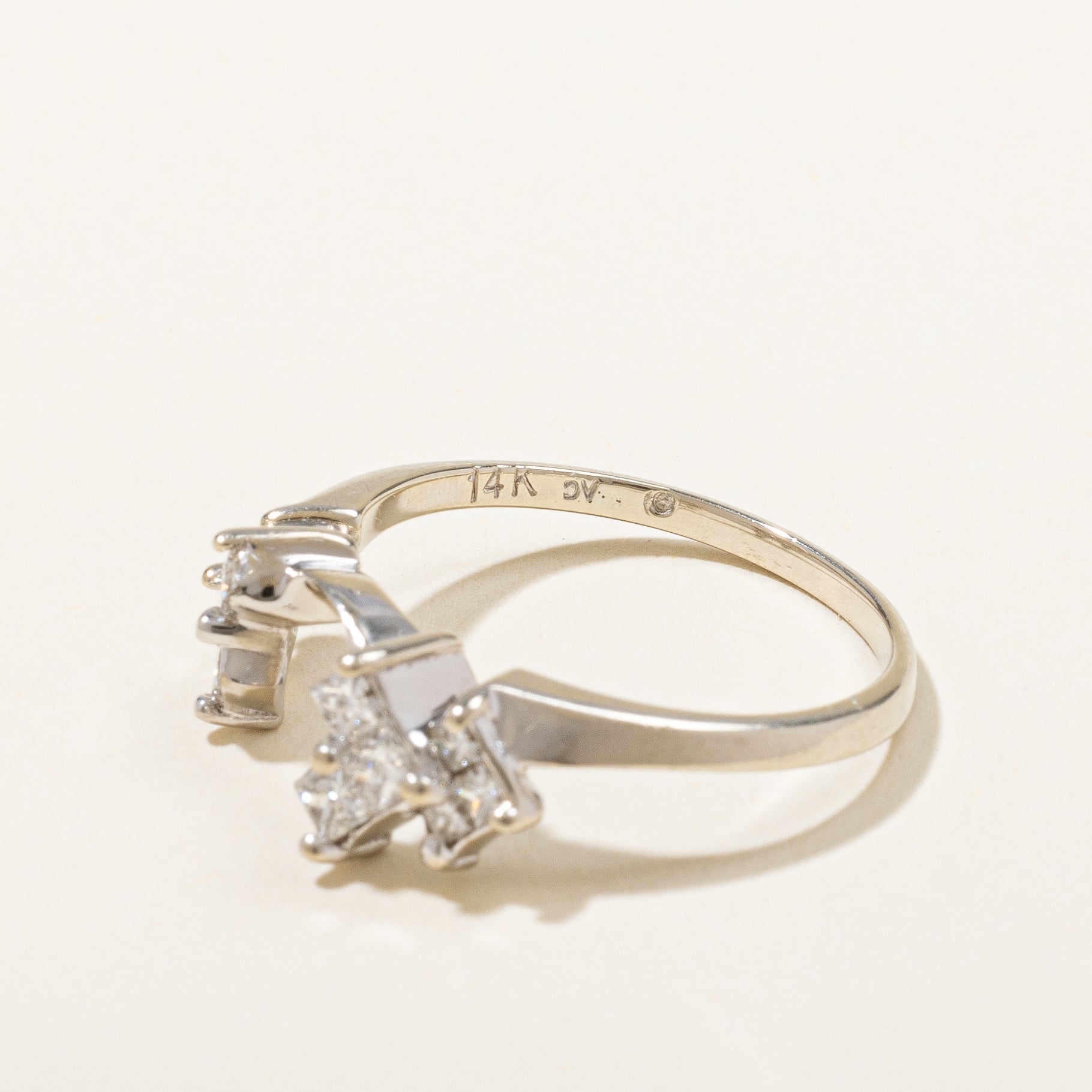 Diamond Stacker Ring | 0.48ctw | SZ 6 |