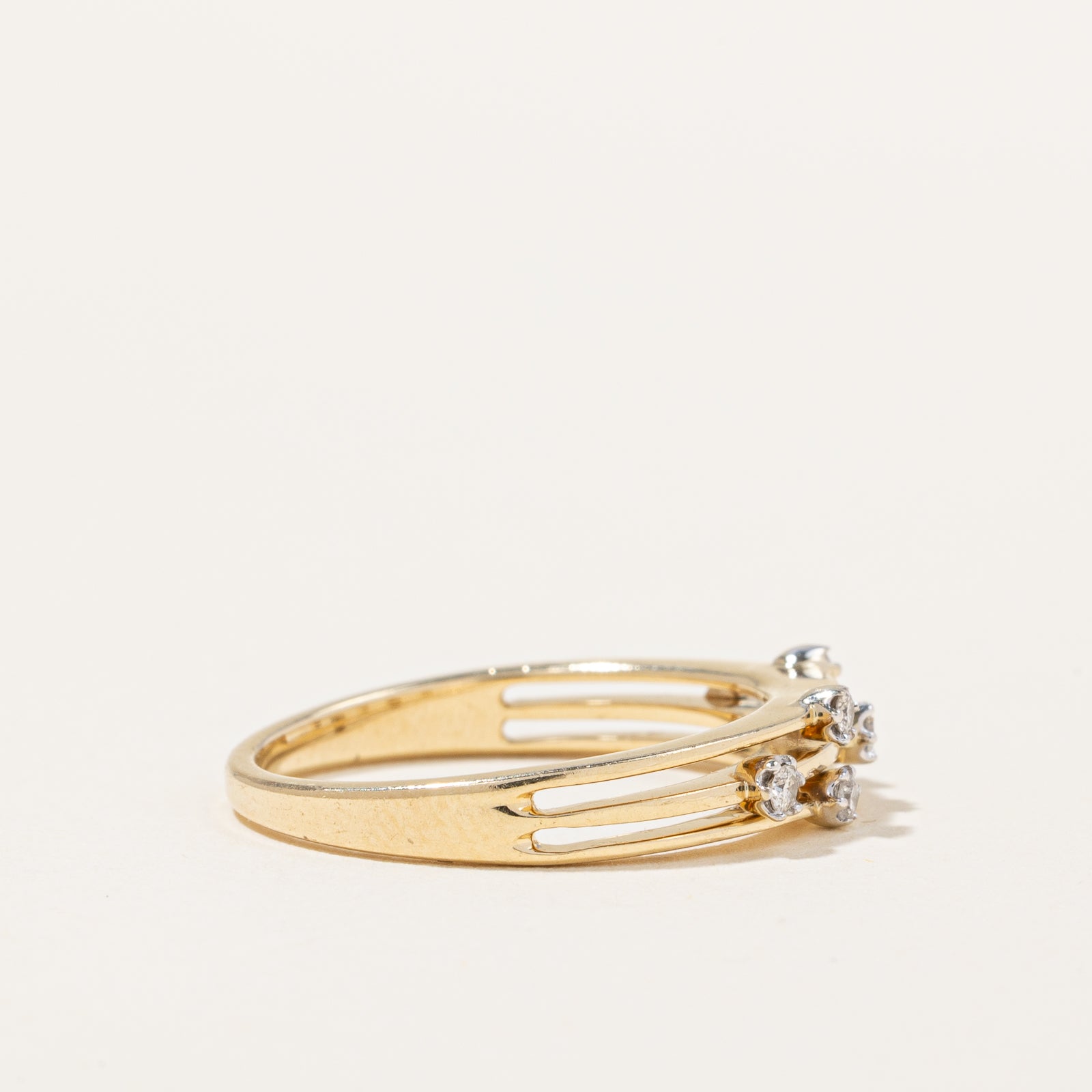 Bague en diamant | 0,13 ct | Taille 7 |