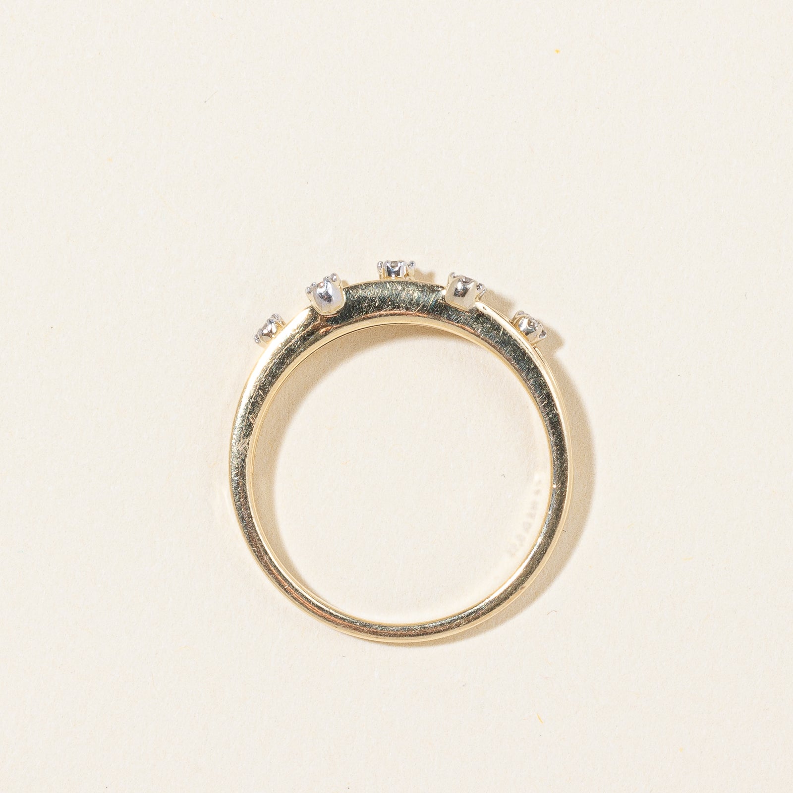 Bague en diamant | 0,13 ct | Taille 7 |