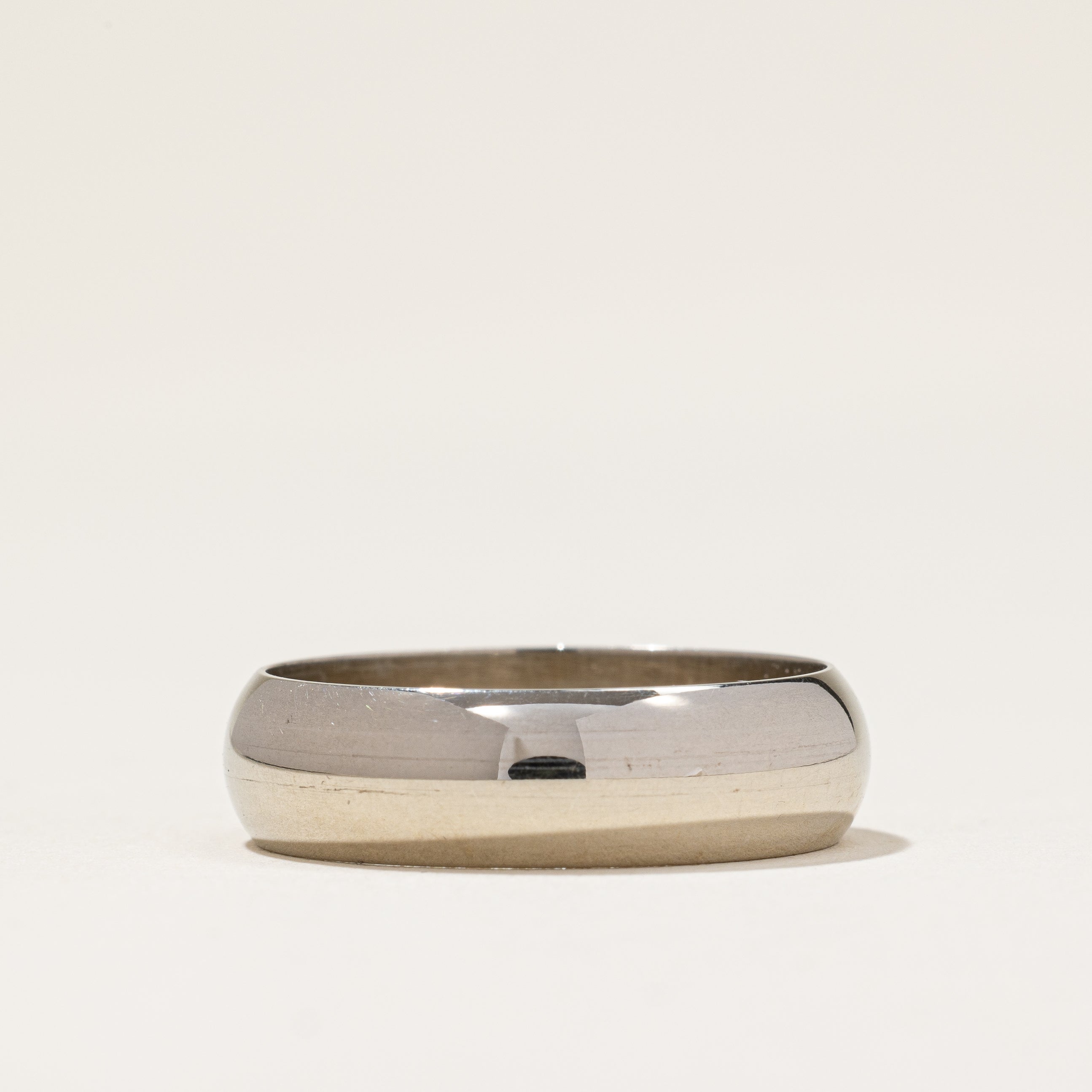 White Gold Band | SZ 10 |