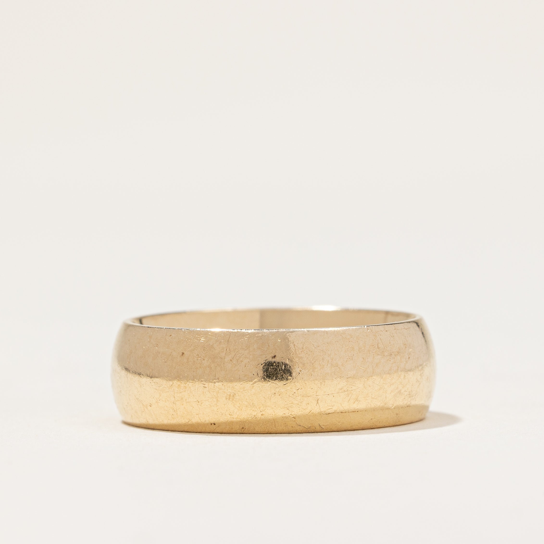 Plain Gold Wedding Band | SZ 6 |
