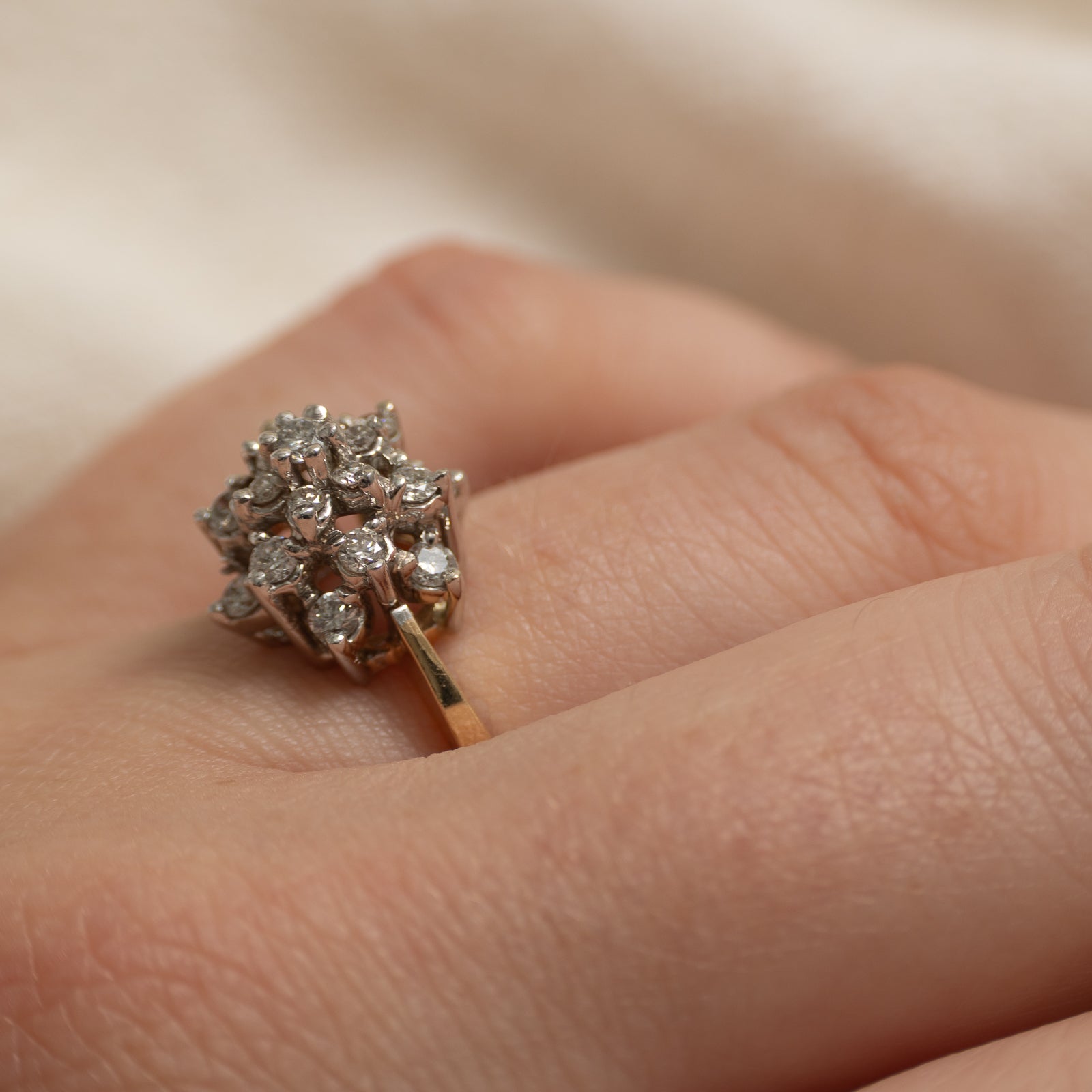 Diamond Cluster Ring | 0.50ctw | SZ 6.75