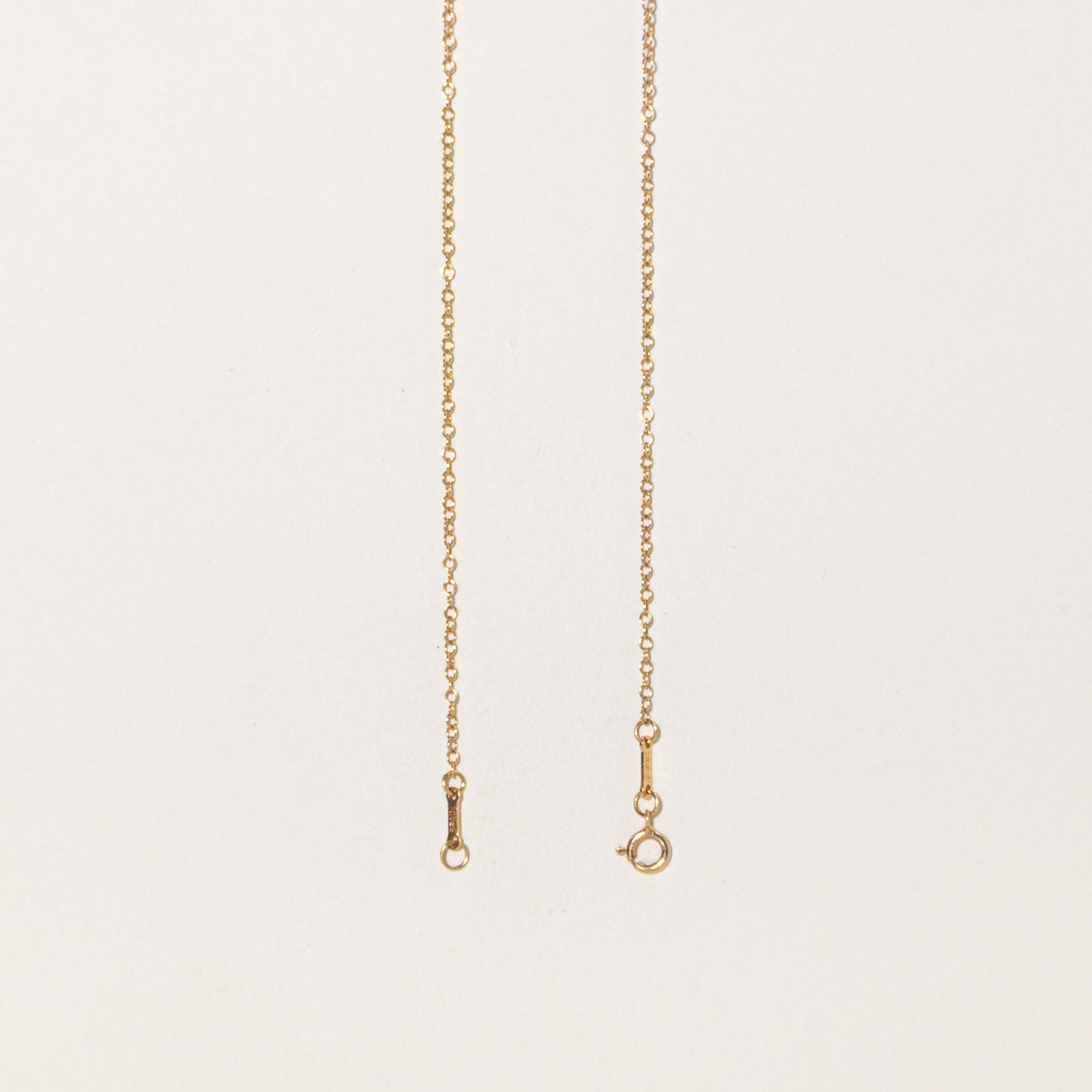 'Tiffany & Co' Elsa Peretti Open Heart Pendant 35 mm Necklace | 30" |