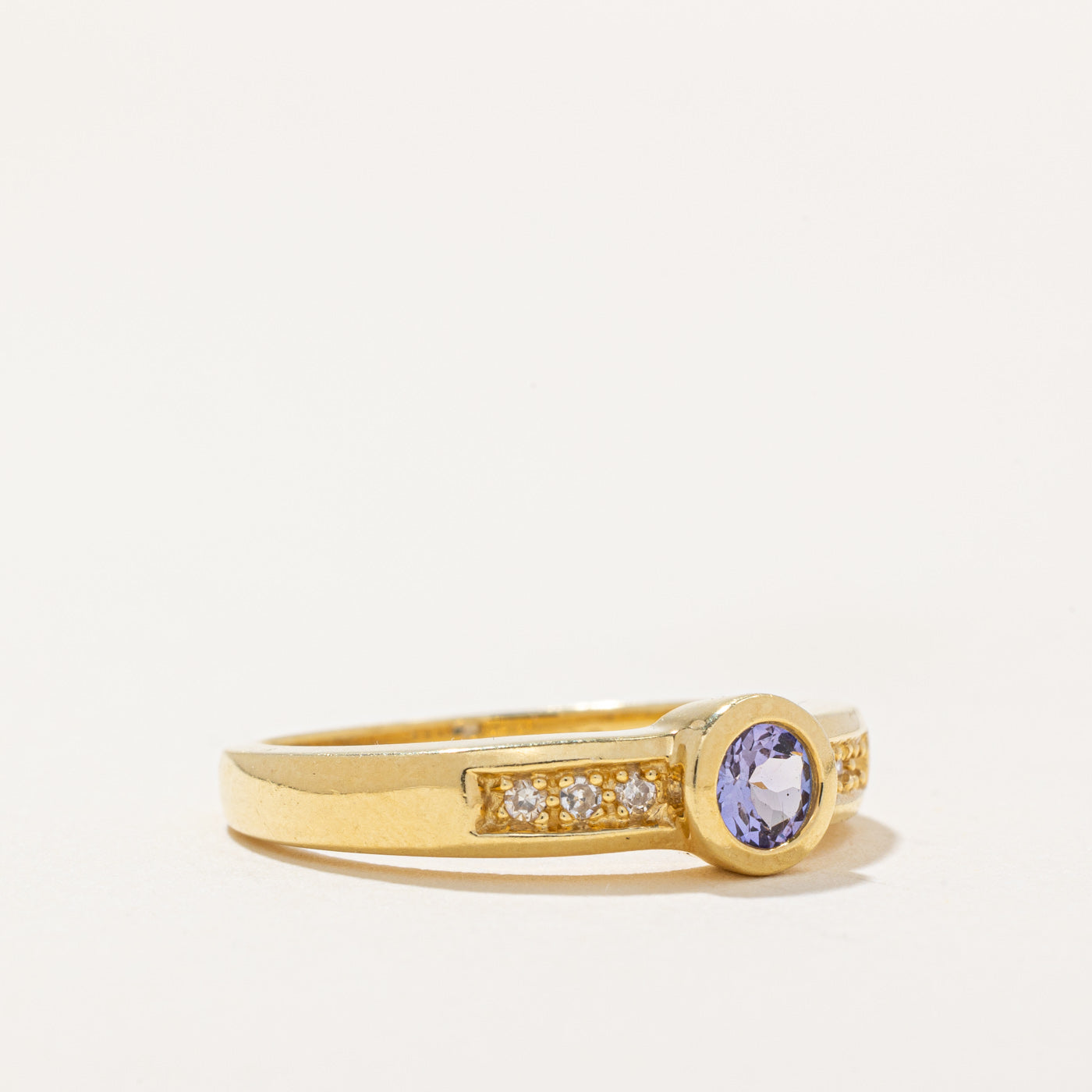 Tanzanite & Diamond Ring | 0.26ct | 0.03ctw | SZ 7 |