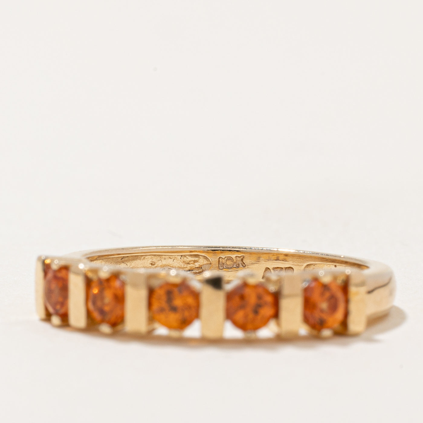 Five Stone Yellow Sapphire Band | 0.23ctw | SZ 5 |
