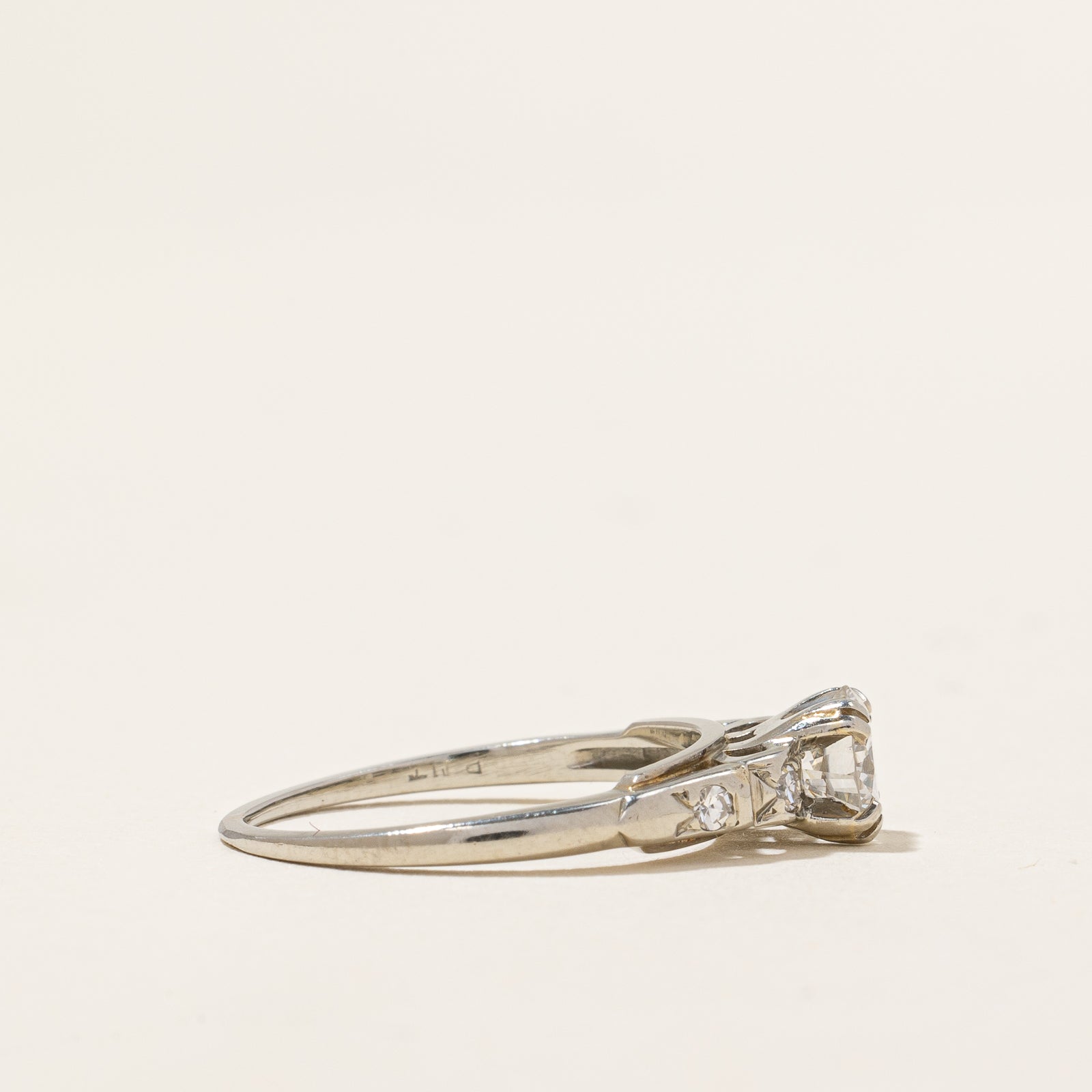 1940s Five Stone Diamond Ring | 0.63ctw | SZ 5.5 |