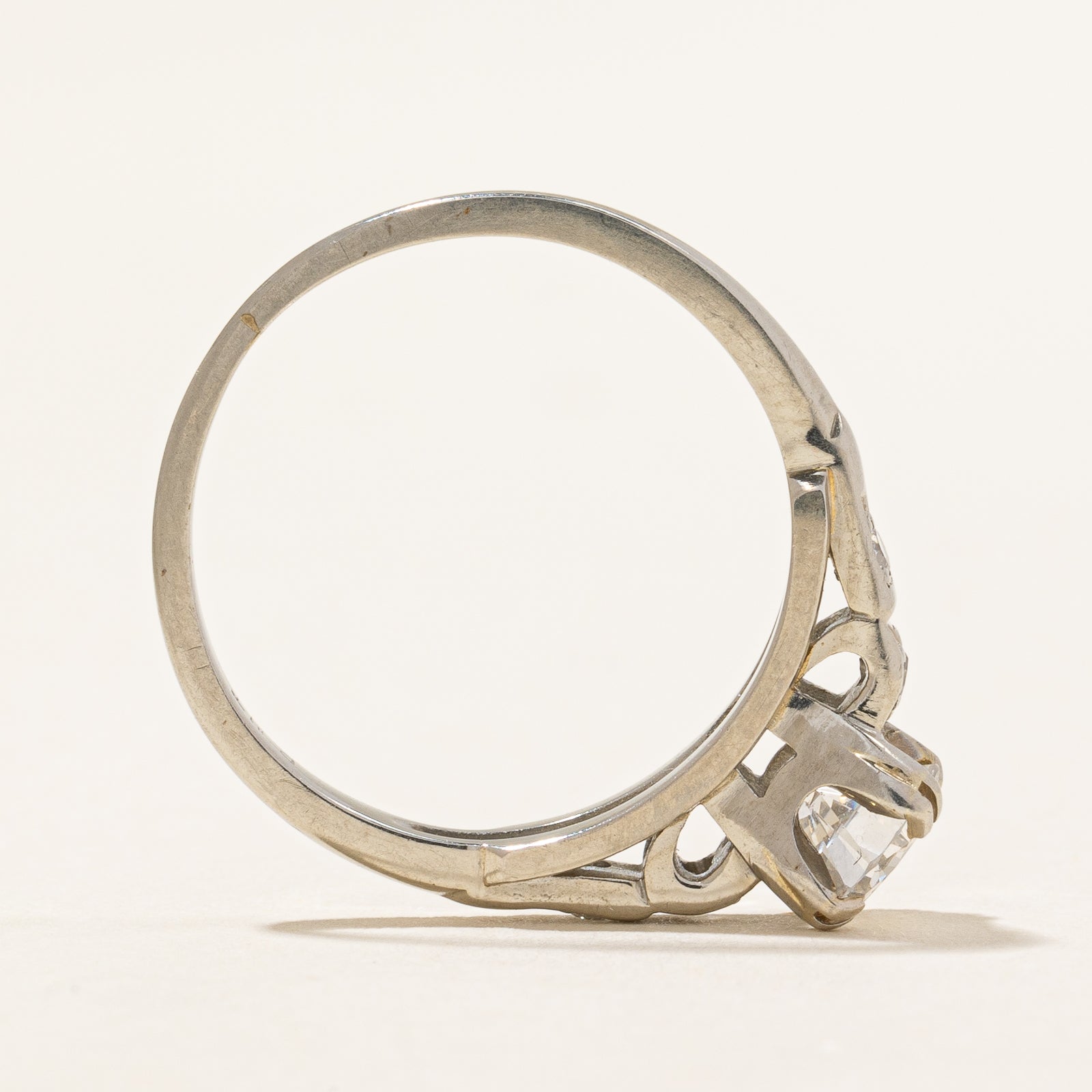 1940s Five Stone Diamond Ring | 0.63ctw | SZ 5.5 |